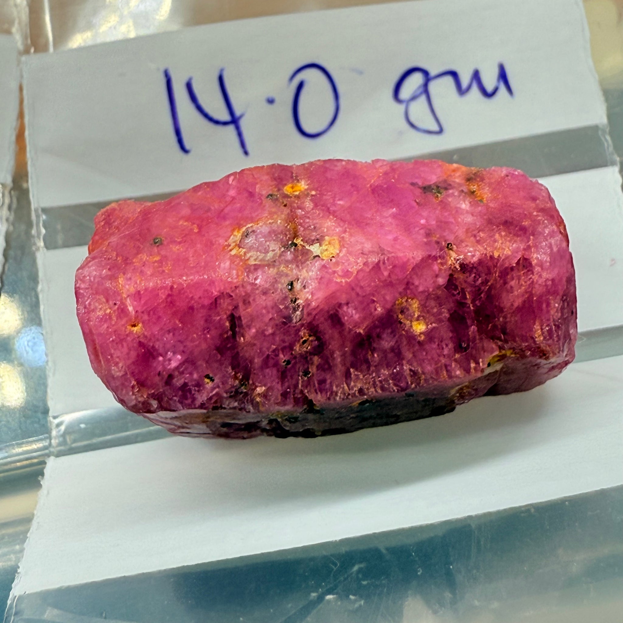 Sapphire Crystal, 14.00gm, Dodoma, Tanzania, Untreated Unheated