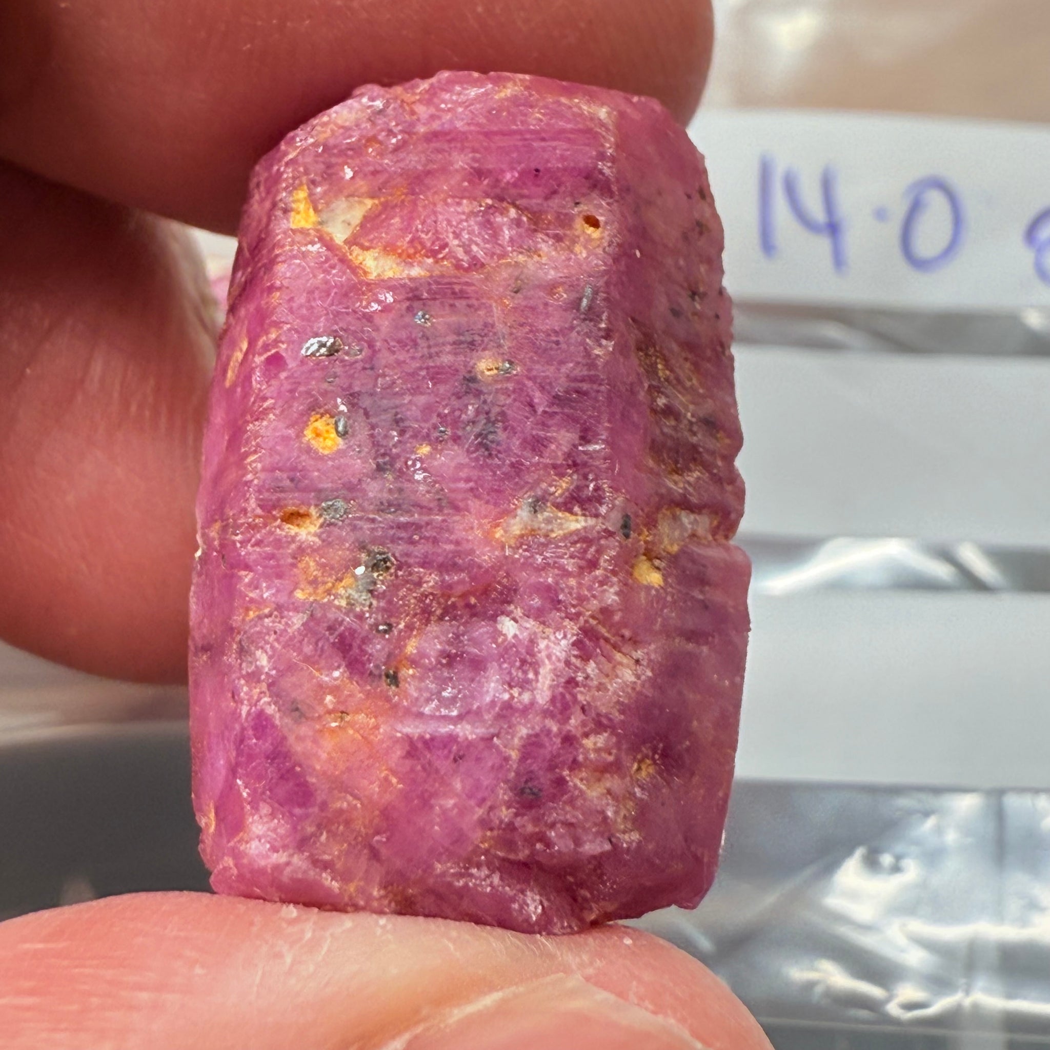 Sapphire Crystal, 14.00gm, Dodoma, Tanzania, Untreated Unheated