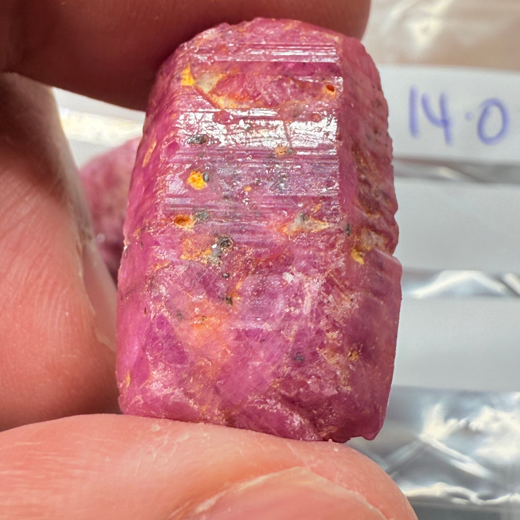 Sapphire Crystal, 14.00gm, Dodoma, Tanzania, Untreated Unheated