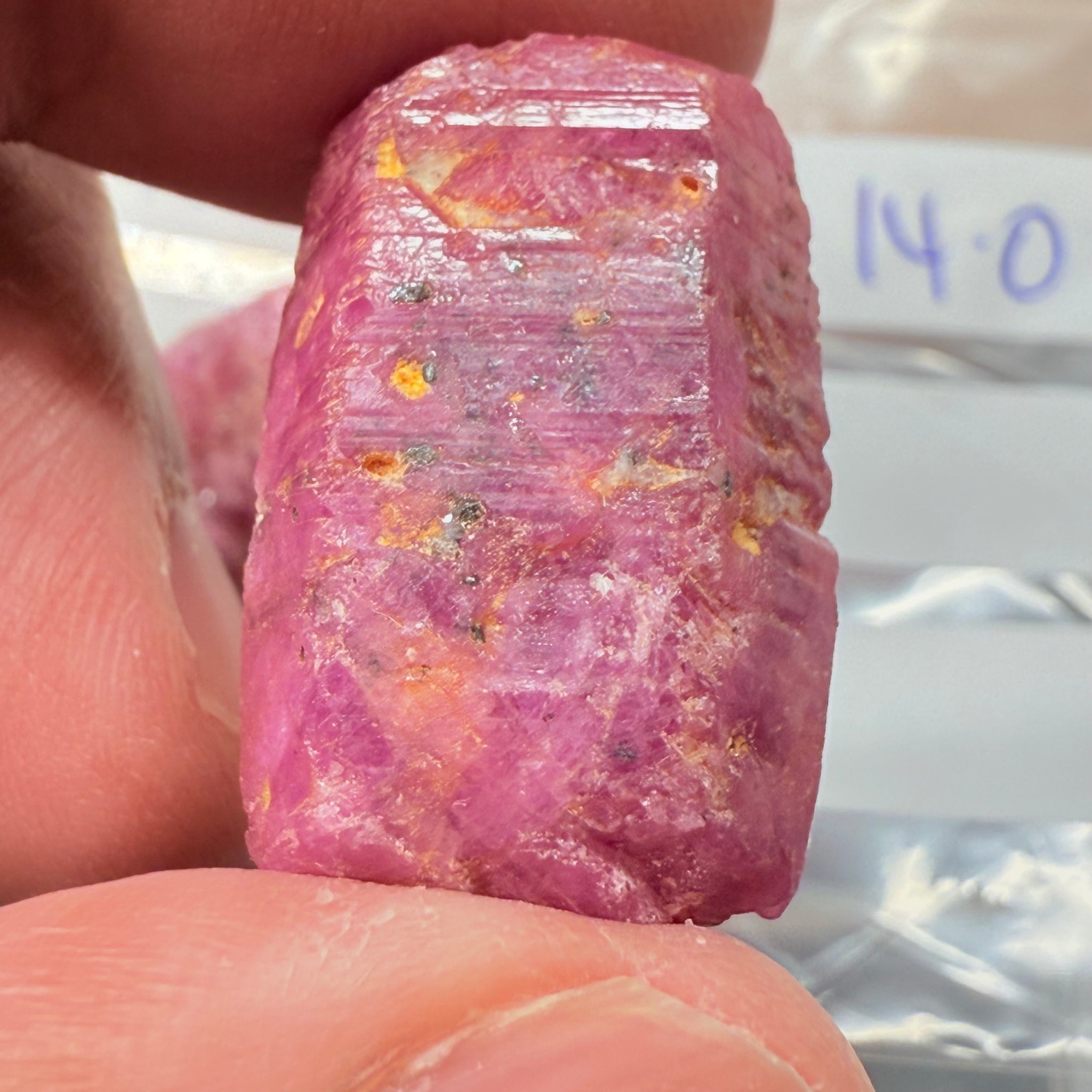 Sapphire Crystal, 14.00gm, Dodoma, Tanzania, Untreated Unheated