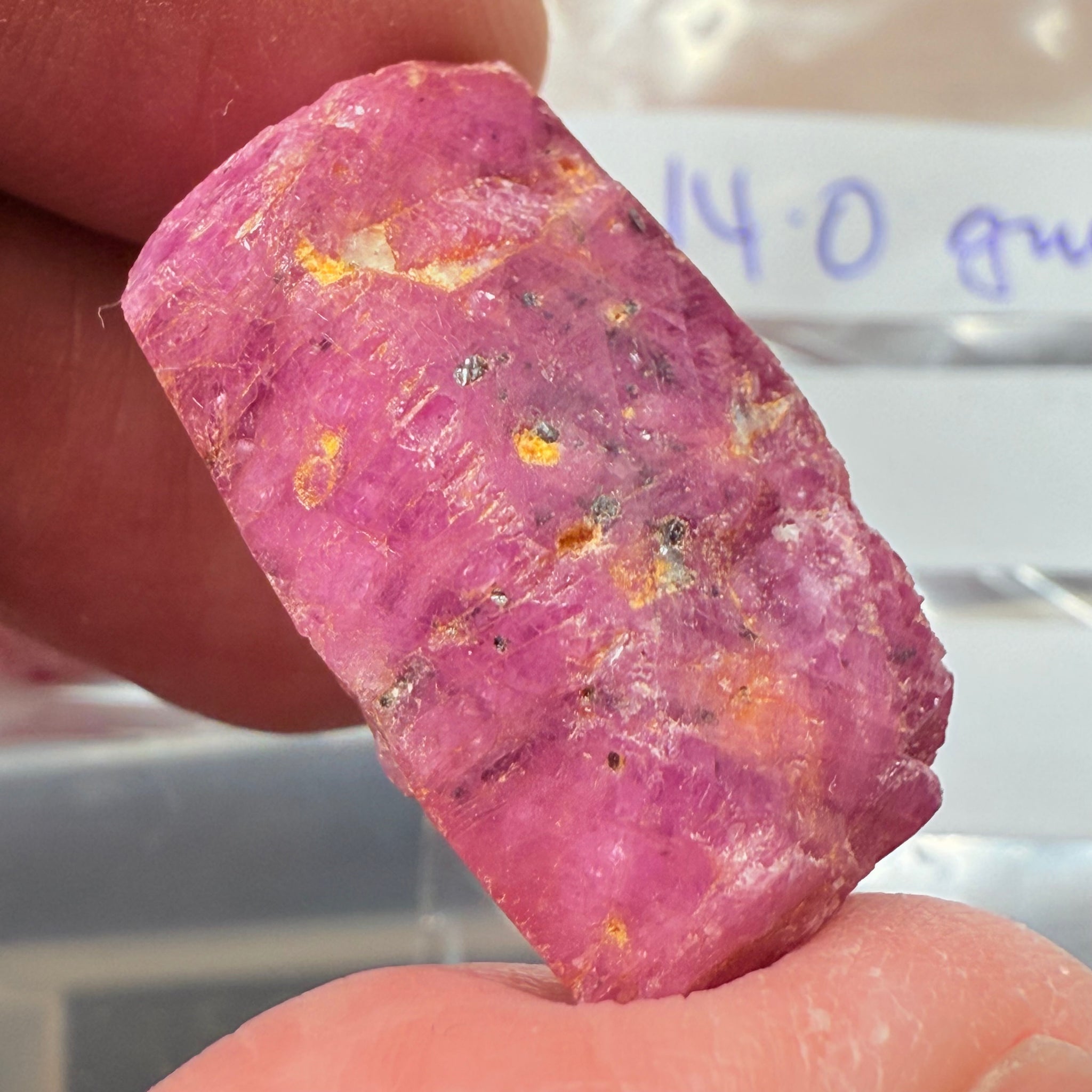 Sapphire Crystal, 14.00gm, Dodoma, Tanzania, Untreated Unheated