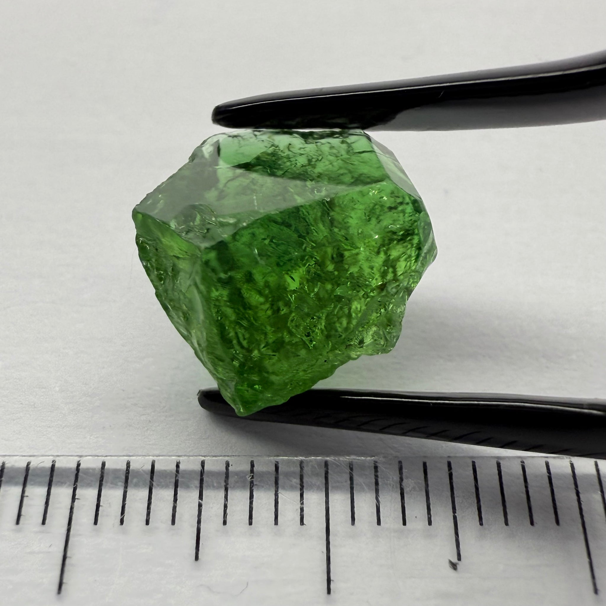 Chrome Tourmaline Crystal, 6.83ct, Laletema hills, Tanzania, Untreated Unheated, specimen grade only not for faceting, set it as is into jewellery