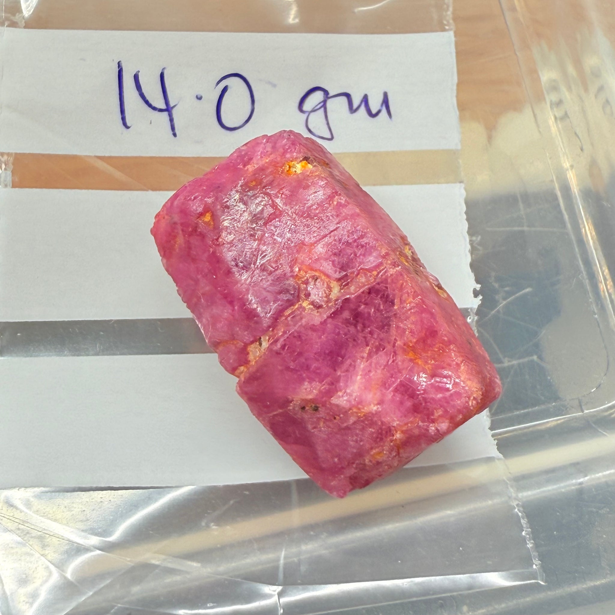 Sapphire Crystal, 14.00gm, Dodoma, Tanzania, Untreated Unheated