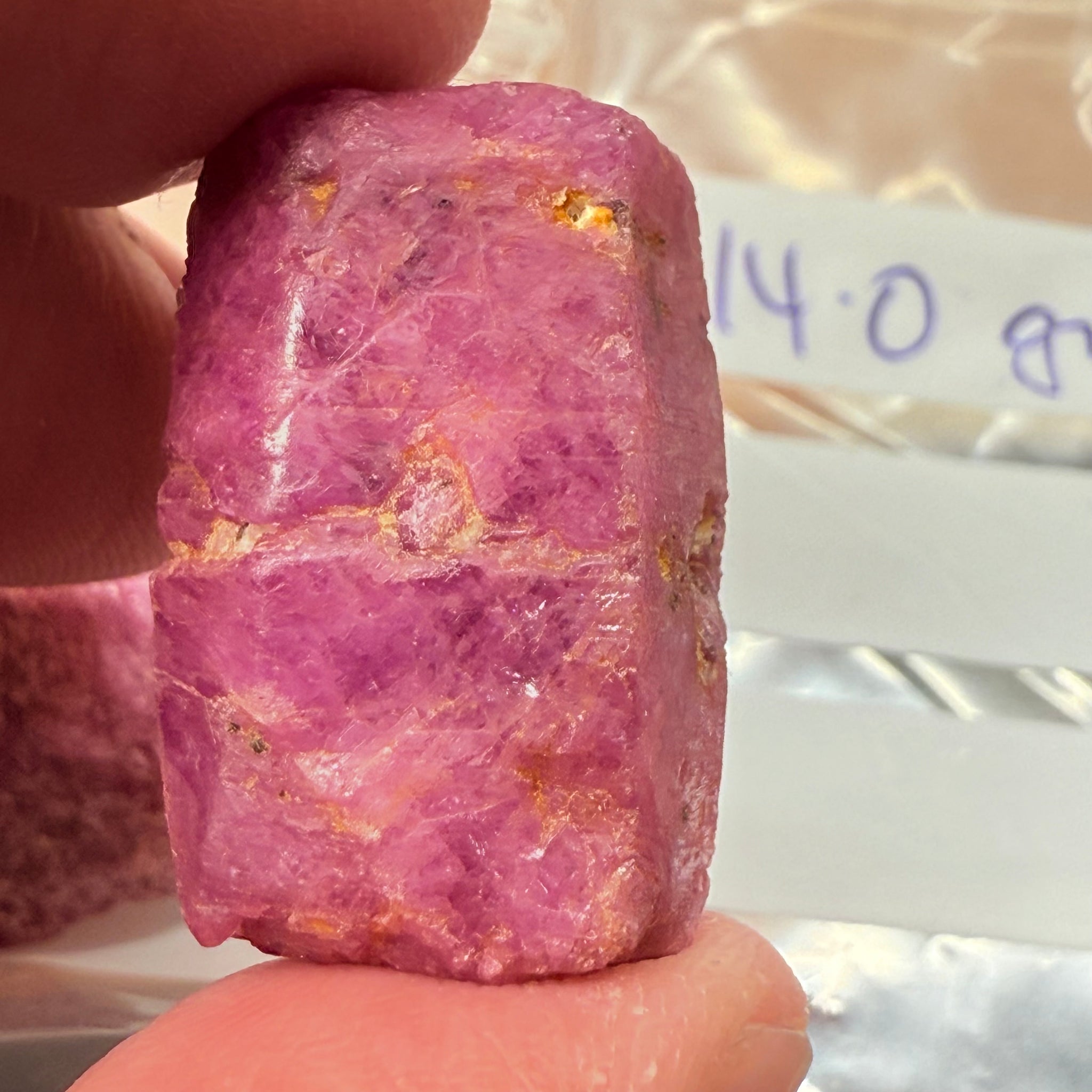 Sapphire Crystal, 14.00gm, Dodoma, Tanzania, Untreated Unheated