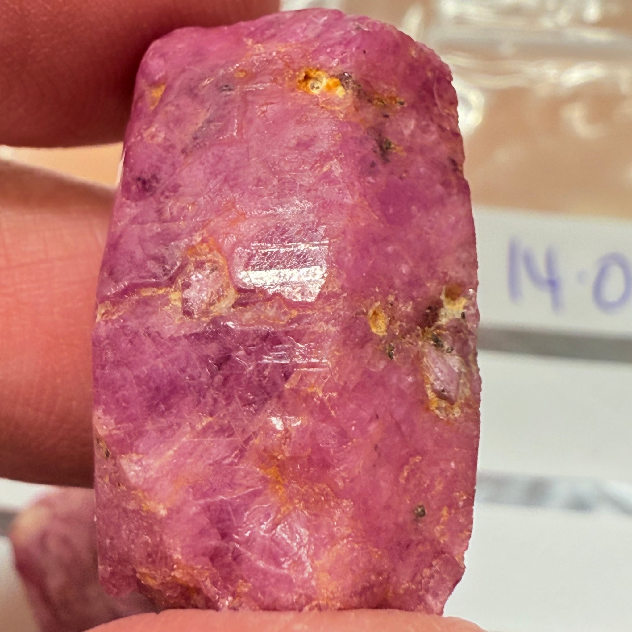 Sapphire Crystal, 14.00gm, Dodoma, Tanzania, Untreated Unheated