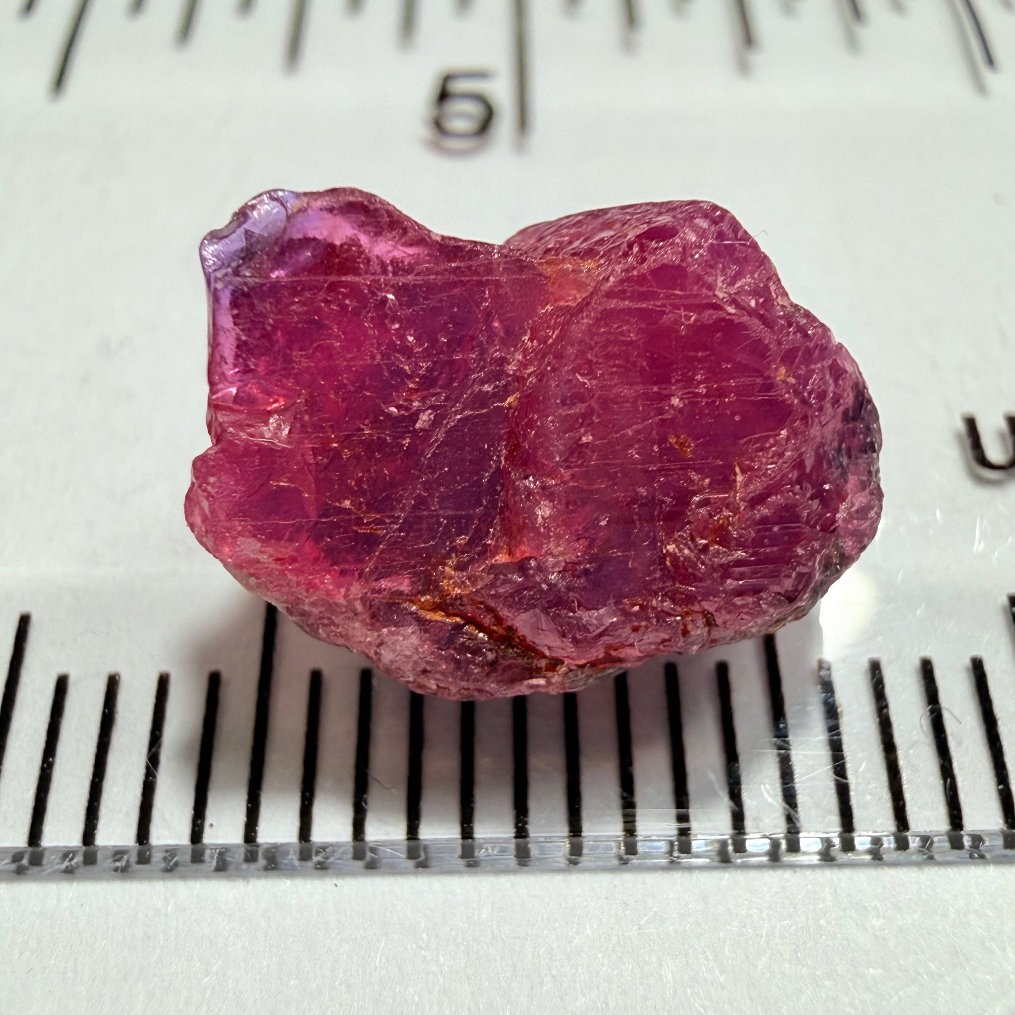 Winza Sapphire, 6.20ct, Winza, Tanzania, Untreated Unheated, facetable portions, see backlit pics