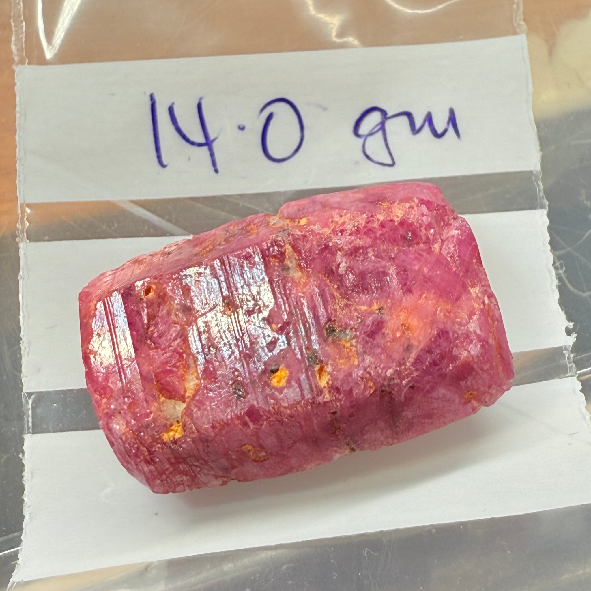 Sapphire Crystal, 14.00gm, Dodoma, Tanzania, Untreated Unheated