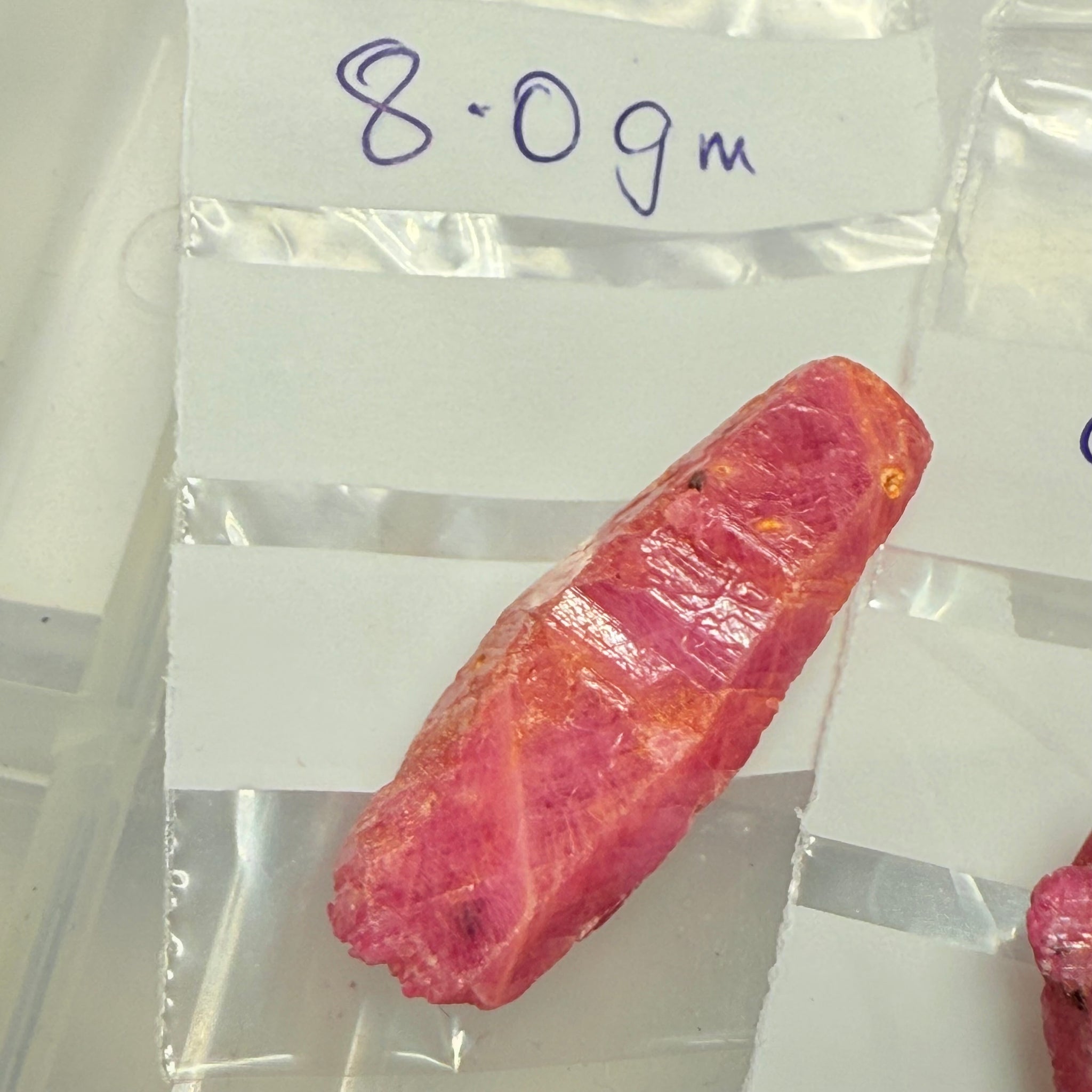 Sapphire Crystal, 8.00gm, Dodoma, Tanzania, Untreated Unheated