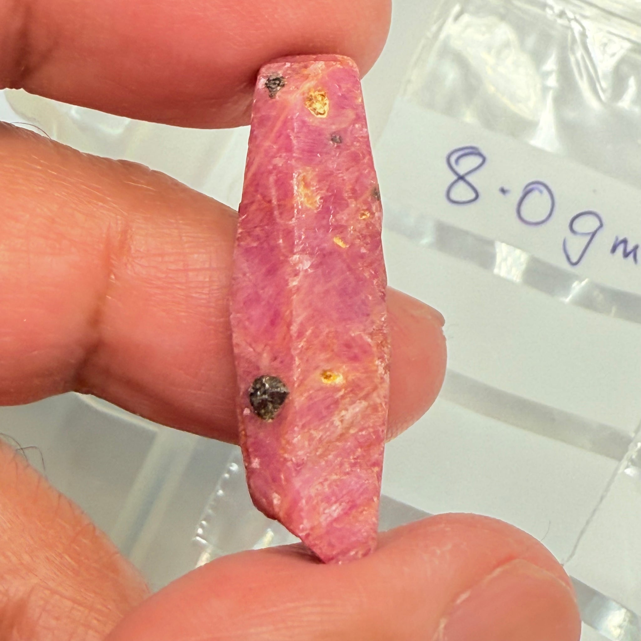 Sapphire Crystal, 8.00gm, Dodoma, Tanzania, Untreated Unheated