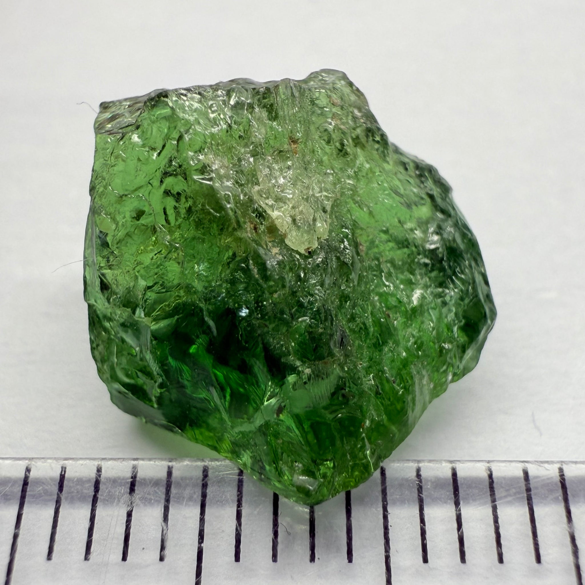 Chrome Tourmaline Crystal, 6.83ct, Laletema hills, Tanzania, Untreated Unheated, specimen grade only not for faceting, set it as is into jewellery