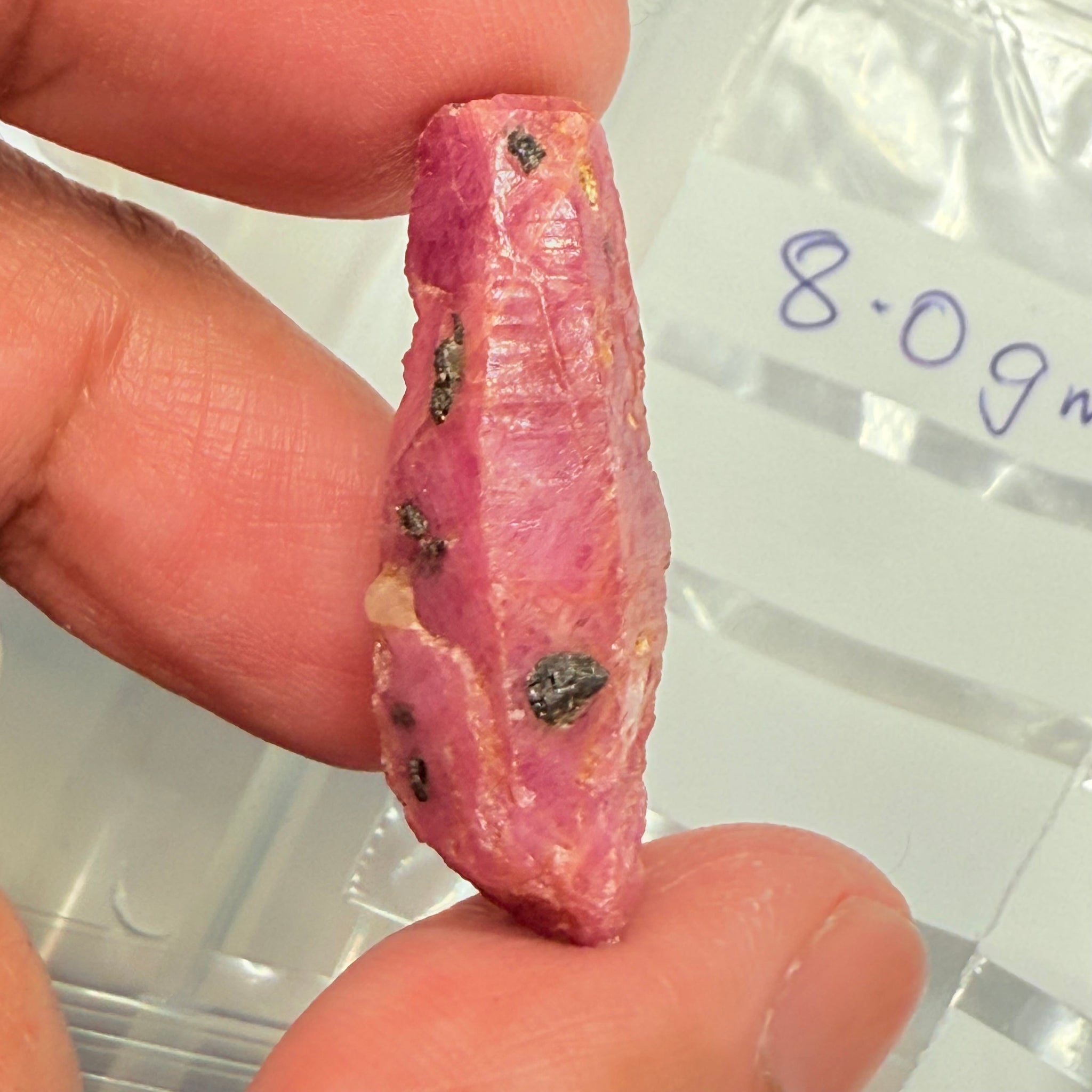 Sapphire Crystal, 8.00gm, Dodoma, Tanzania, Untreated Unheated