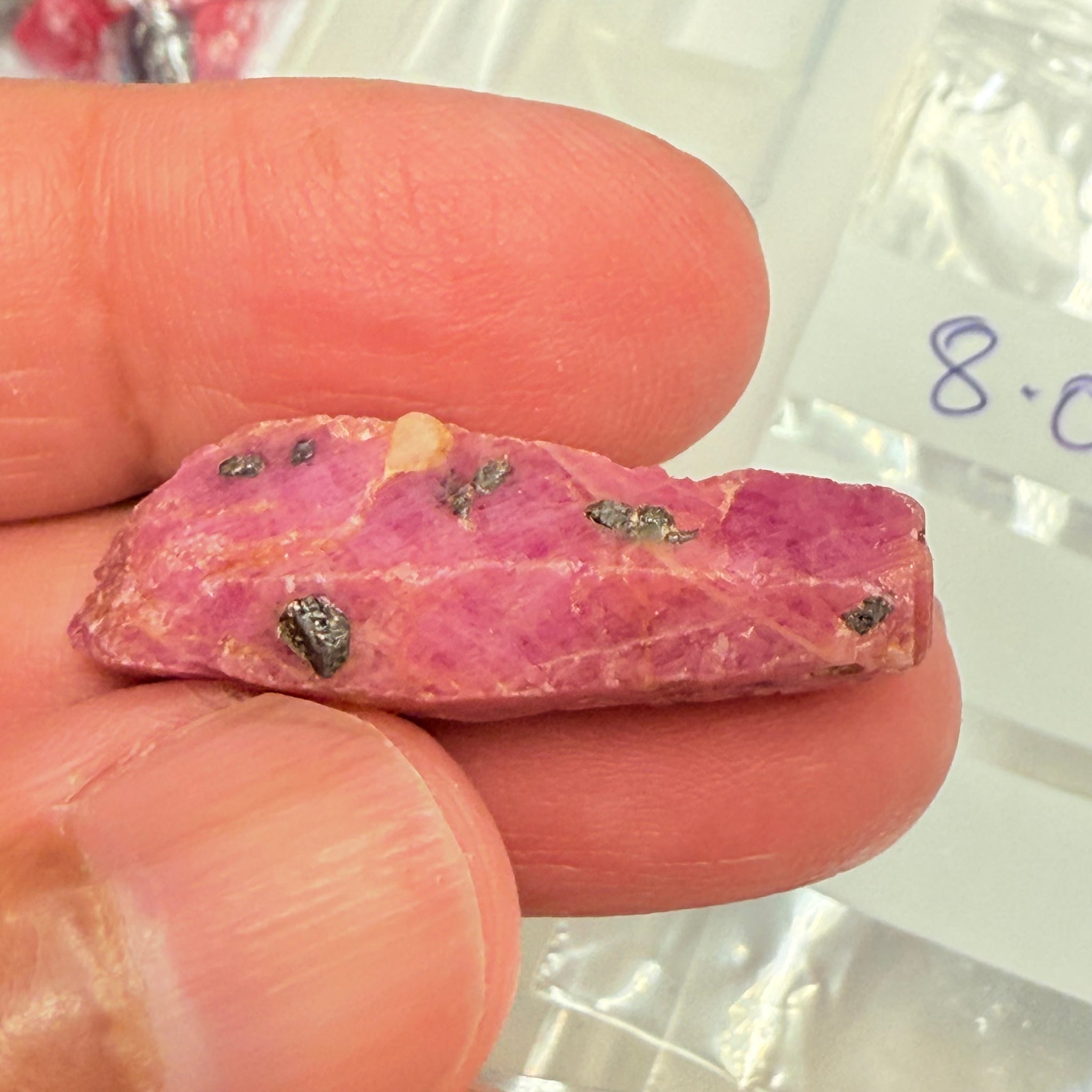 Sapphire Crystal, 8.00gm, Dodoma, Tanzania, Untreated Unheated