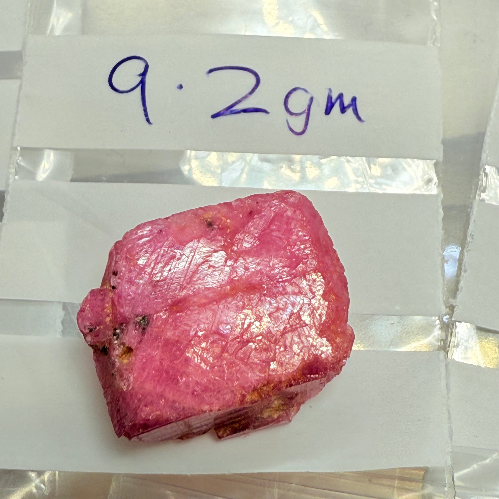 Sapphire Crystal, 9.20gm, Dodoma, Tanzania, Untreated Unheated