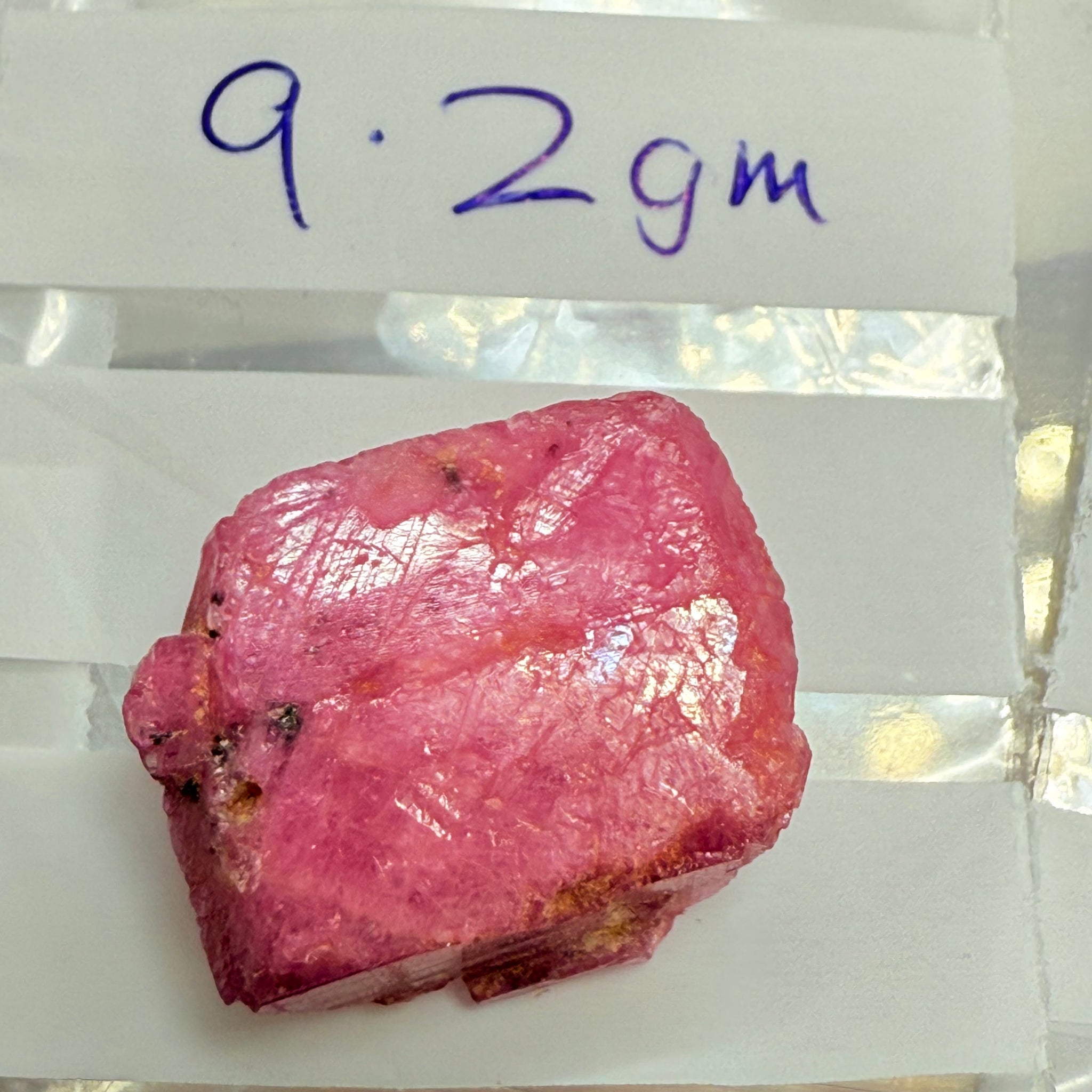 Sapphire Crystal, 9.20gm, Dodoma, Tanzania, Untreated Unheated