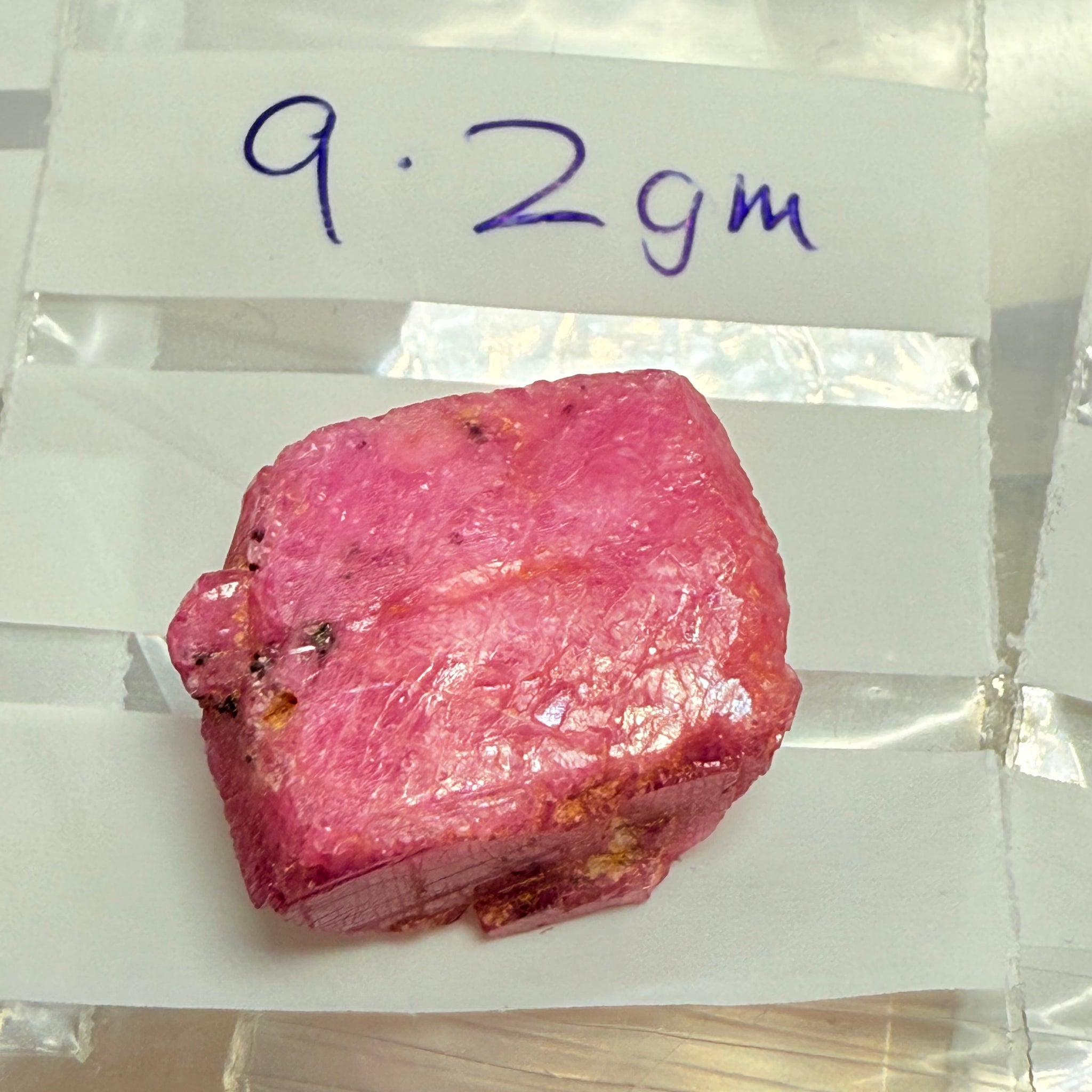 Sapphire Crystal, 9.20gm, Dodoma, Tanzania, Untreated Unheated