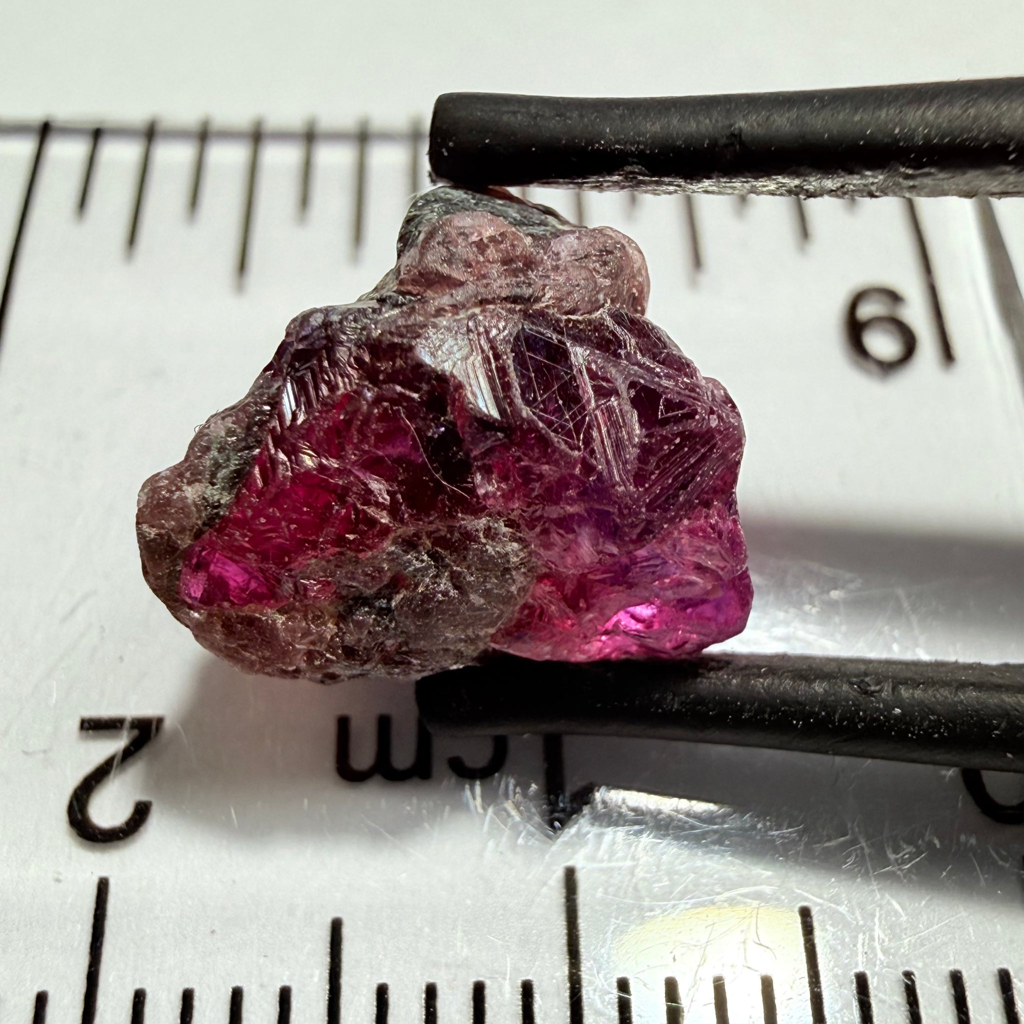 Winza Sapphire Crystal, 6.83ct, Winza, Tanzania, Untreated Unheated, tiny gemmy faceting portions but please don’t facet it