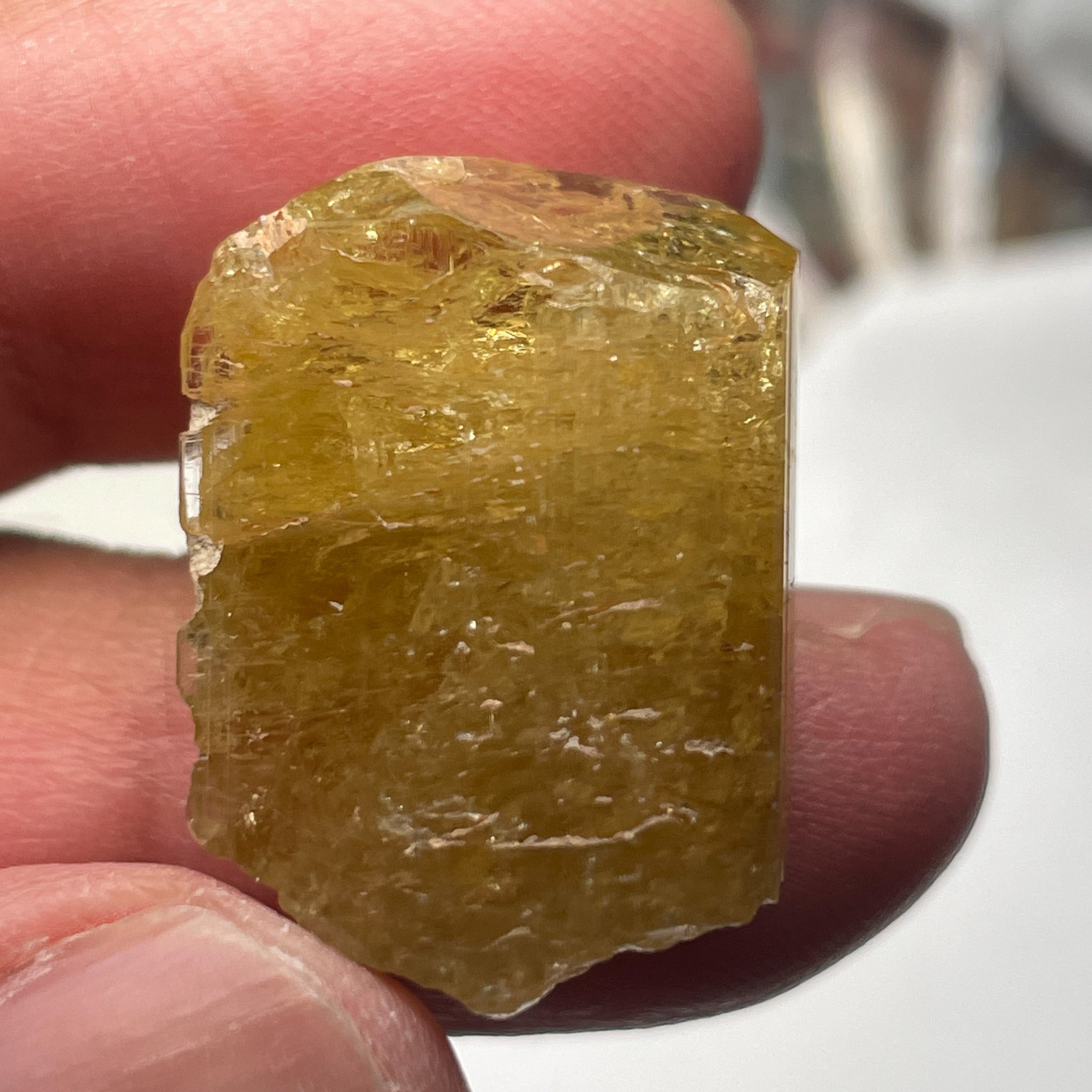 45.60Ct Tourmaline Crystal. Tanzania. Untreated Unheated.