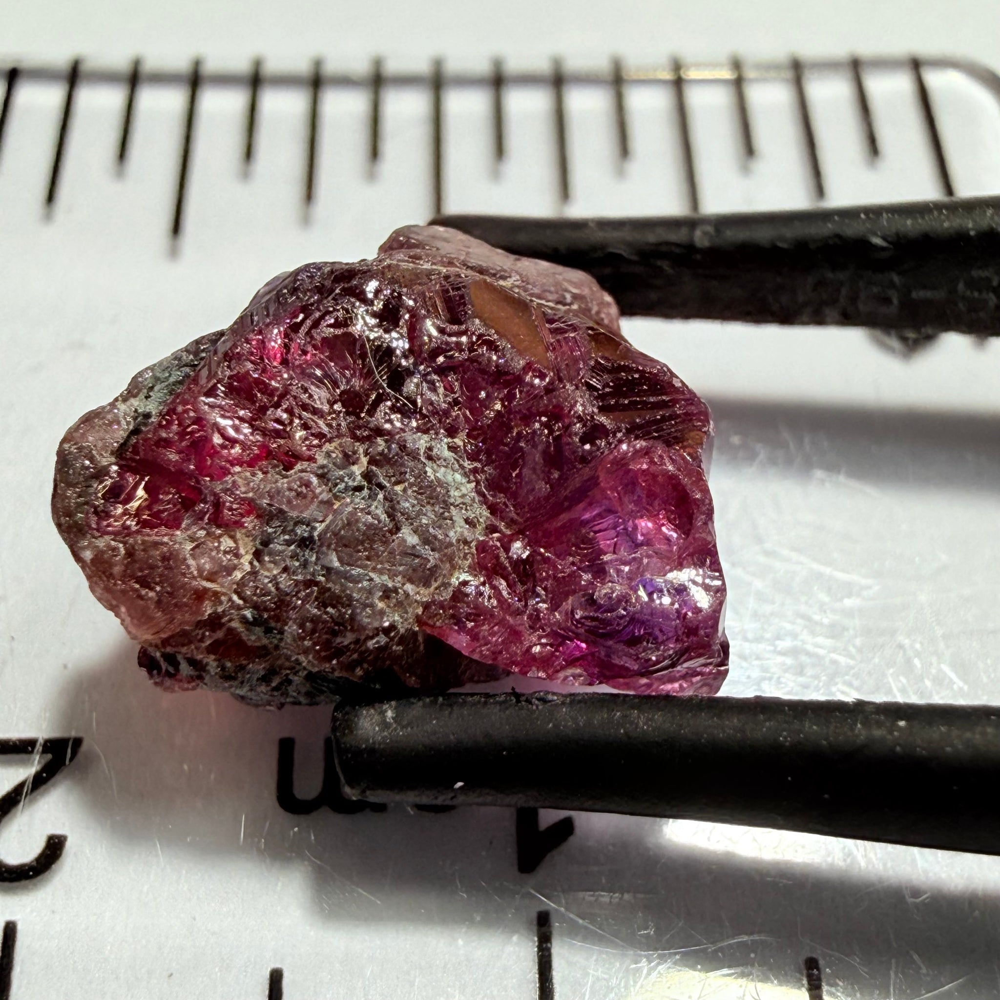 Winza Sapphire Crystal, 6.83ct, Winza, Tanzania, Untreated Unheated, tiny gemmy faceting portions but please don’t facet it