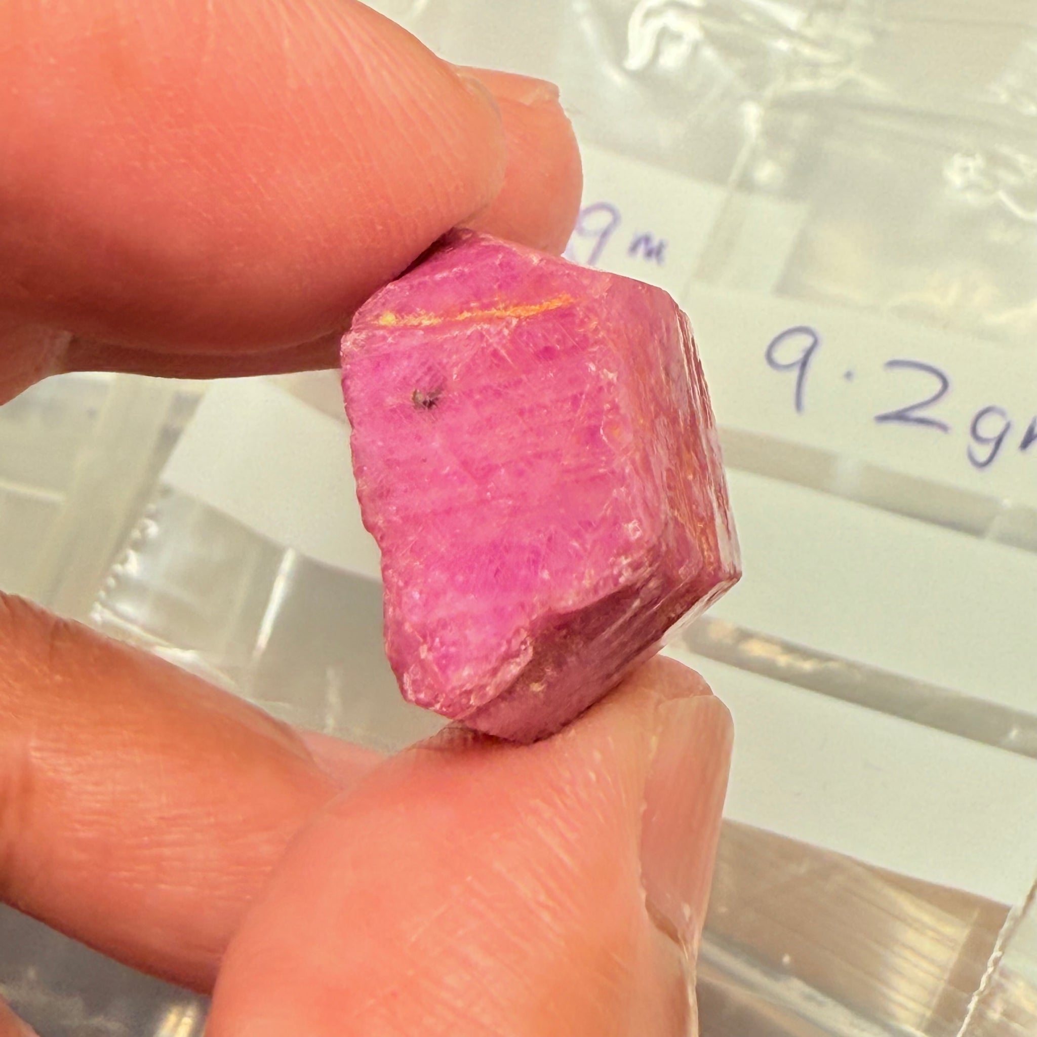 Sapphire Crystal, 9.20gm, Dodoma, Tanzania, Untreated Unheated