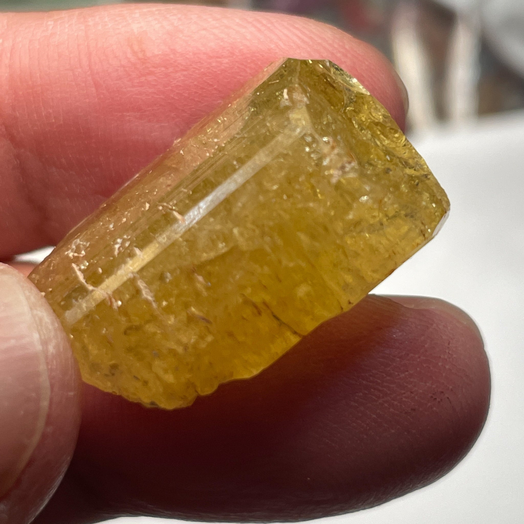 45.60Ct Tourmaline Crystal. Tanzania. Untreated Unheated.
