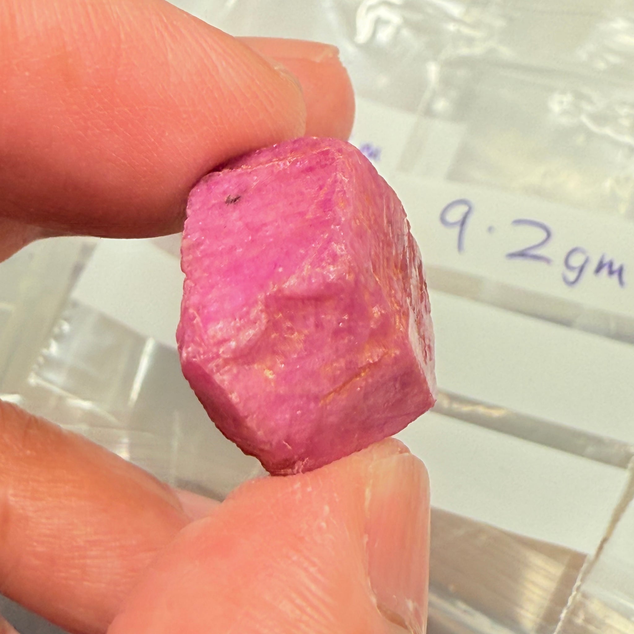 Sapphire Crystal, 9.20gm, Dodoma, Tanzania, Untreated Unheated