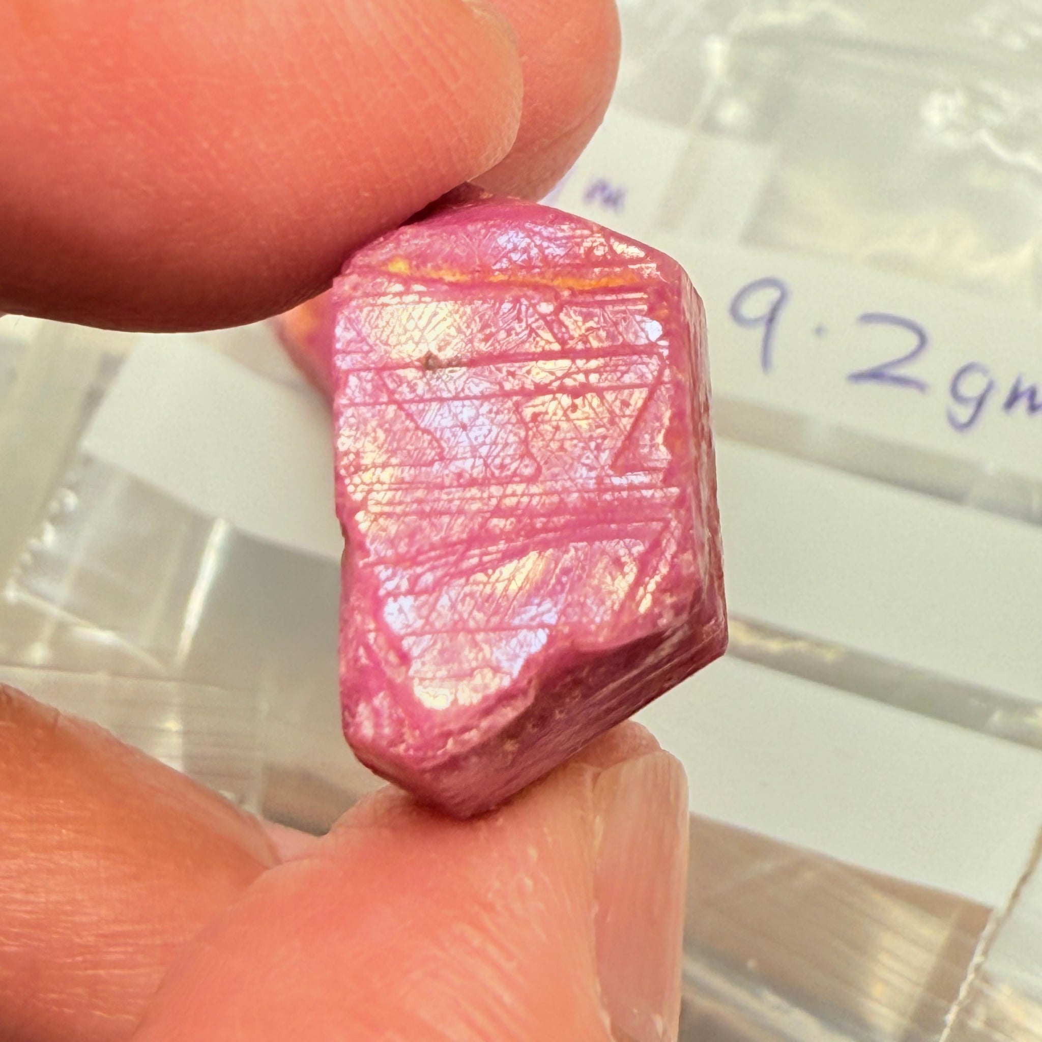 Sapphire Crystal, 9.20gm, Dodoma, Tanzania, Untreated Unheated