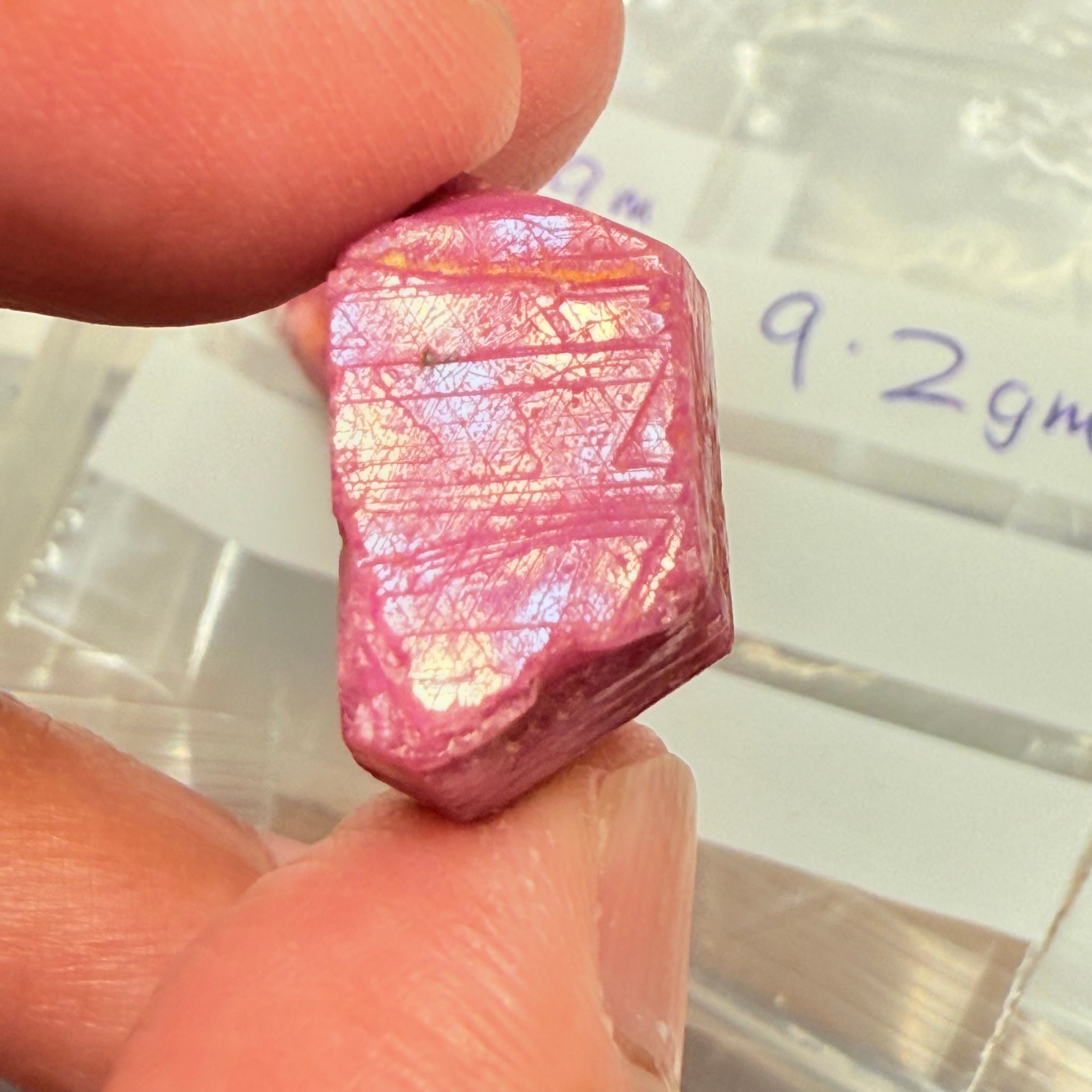 Sapphire Crystal, 9.20gm, Dodoma, Tanzania, Untreated Unheated