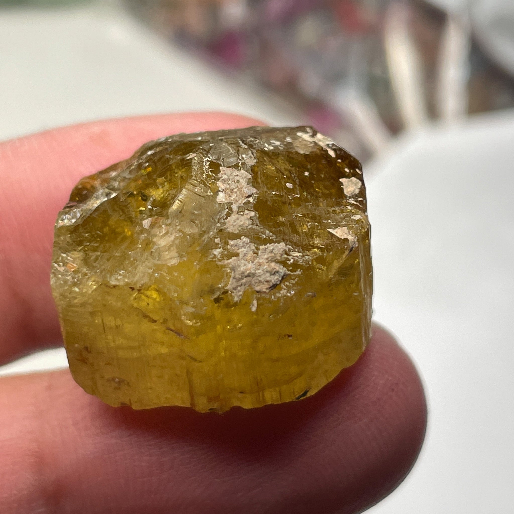 66.01Ct Tourmaline Crystal. Tanzania. Untreated Unheated.