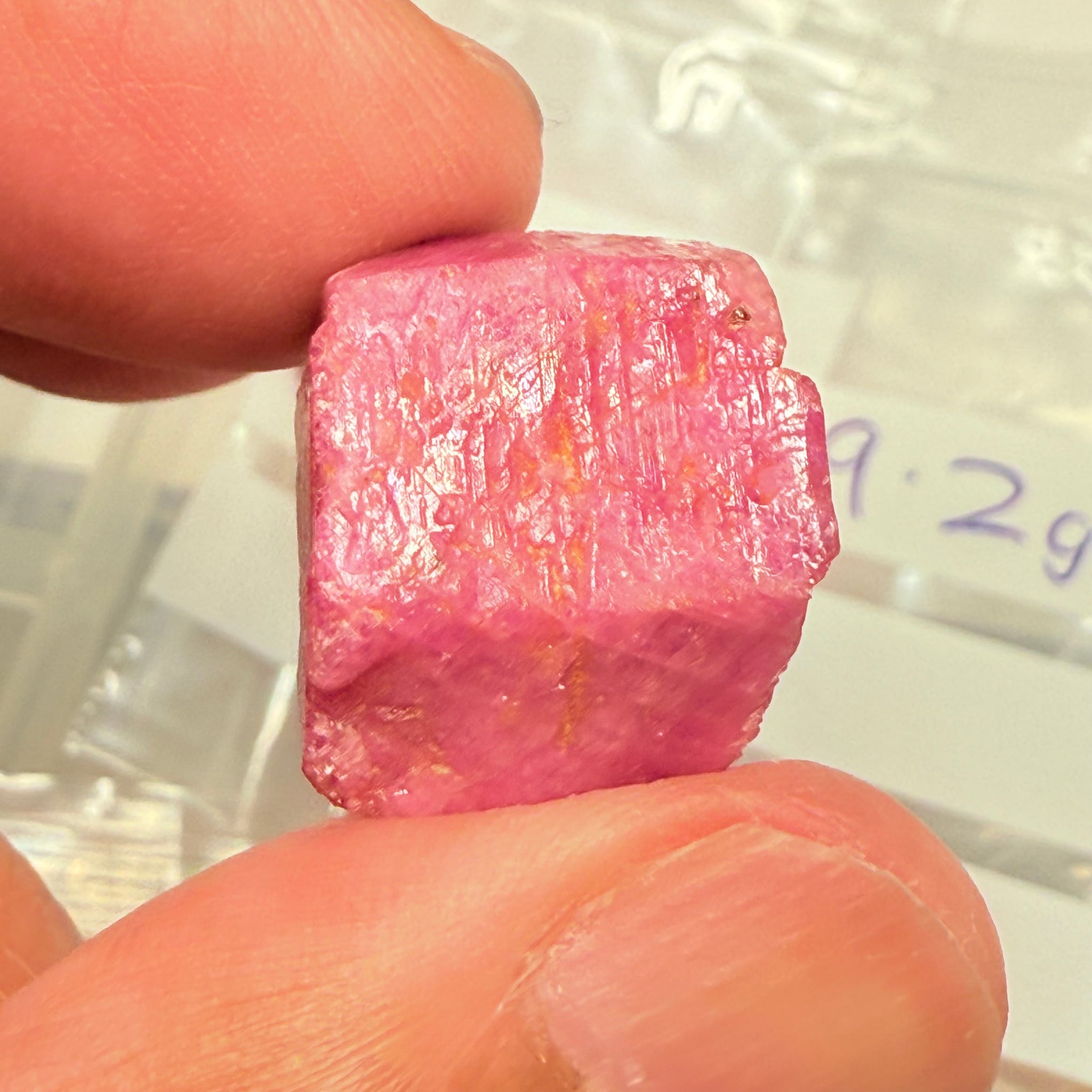 Sapphire Crystal, 9.20gm, Dodoma, Tanzania, Untreated Unheated