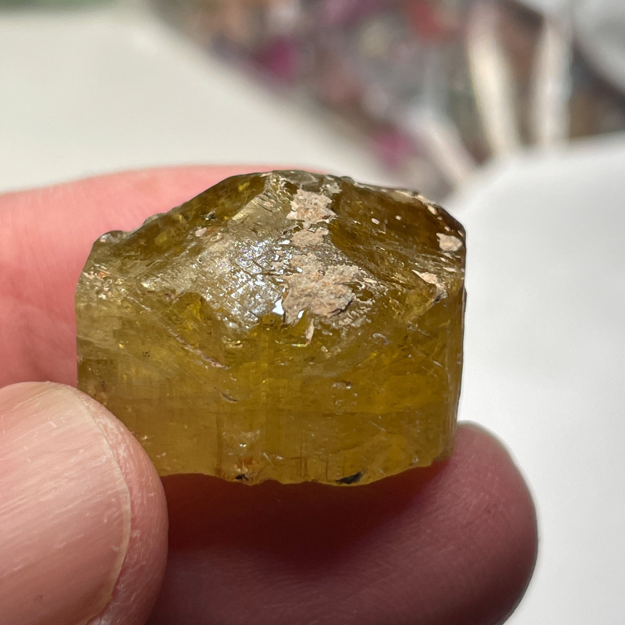 66.01Ct Tourmaline Crystal. Tanzania. Untreated Unheated.