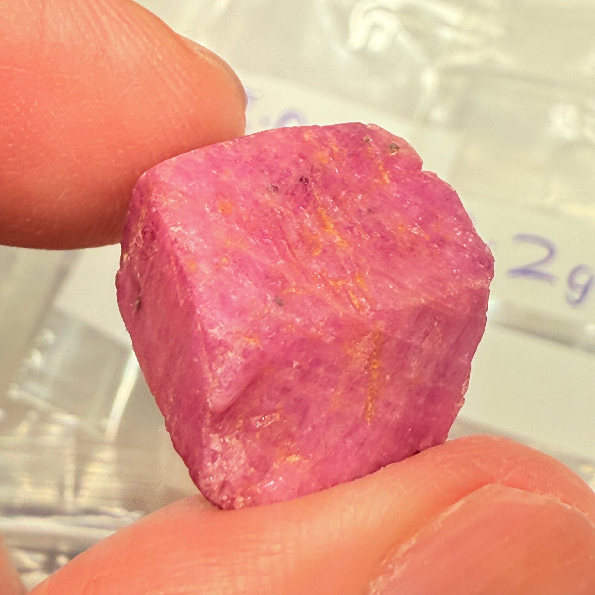 Sapphire Crystal, 9.20gm, Dodoma, Tanzania, Untreated Unheated