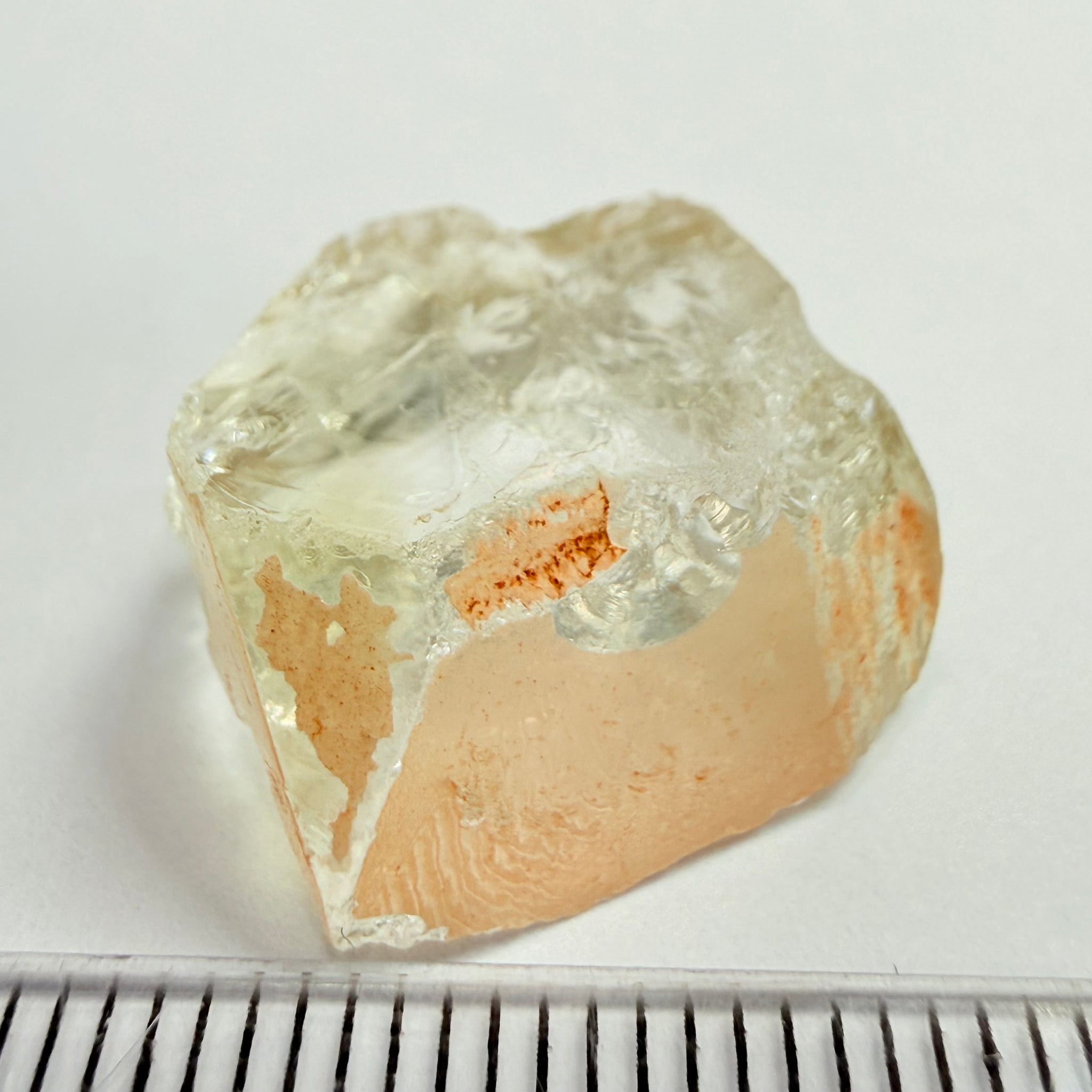 Citrine, 21.87ct, Zambia, Untreated Unheated, VVS-IF flat shape