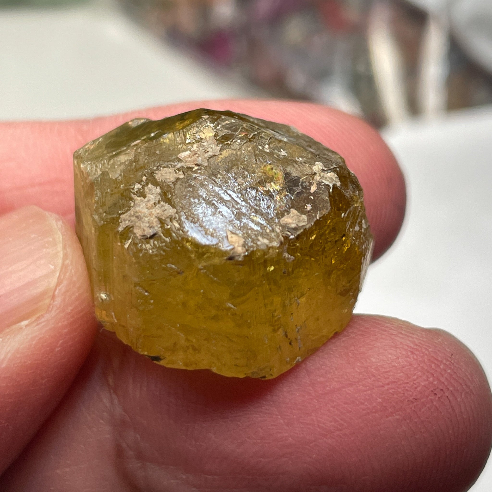 66.01Ct Tourmaline Crystal. Tanzania. Untreated Unheated.