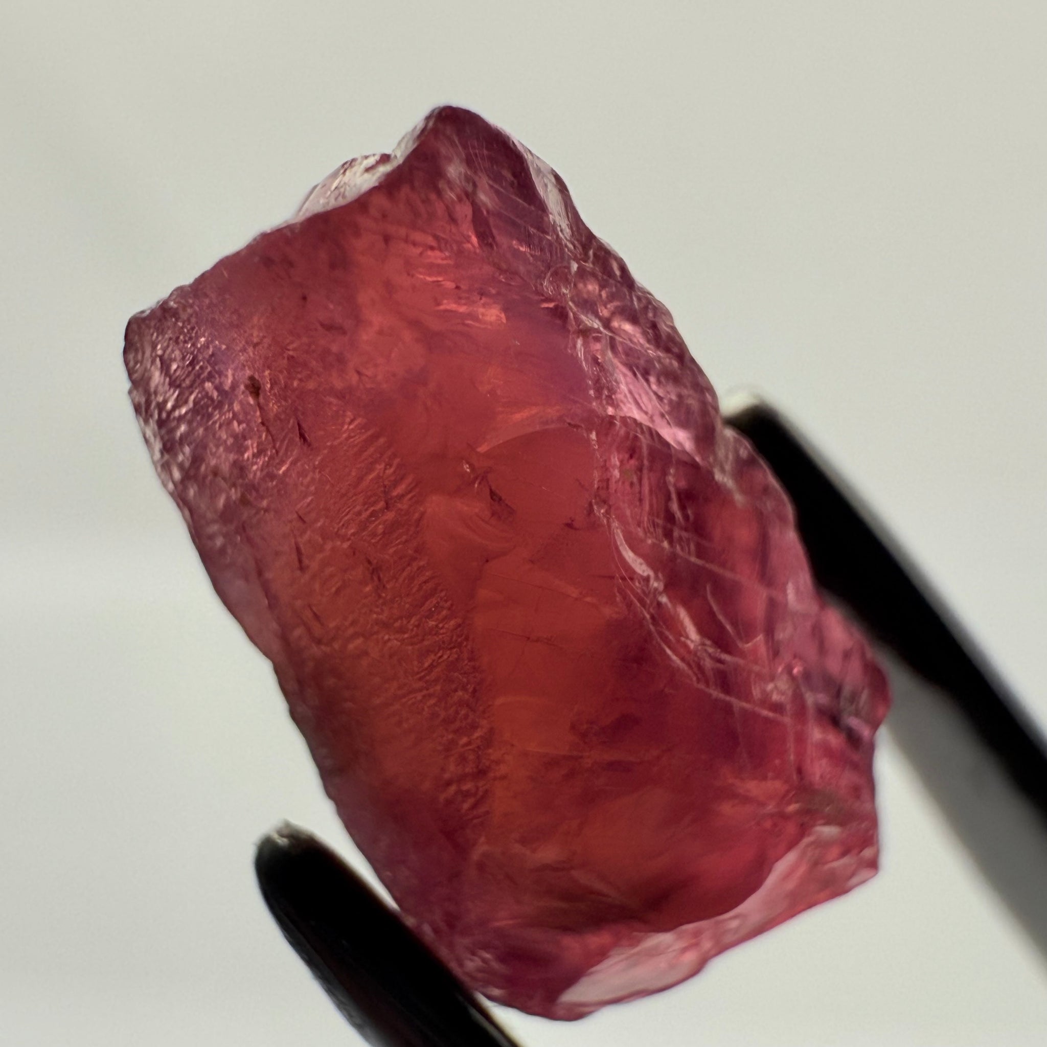 Ruby/Sapphire, 5.02ct, Winza, Tanzania, Untreated Unheated. Silky and slightly included on the outside. See videos (backlit for transparency) and photos