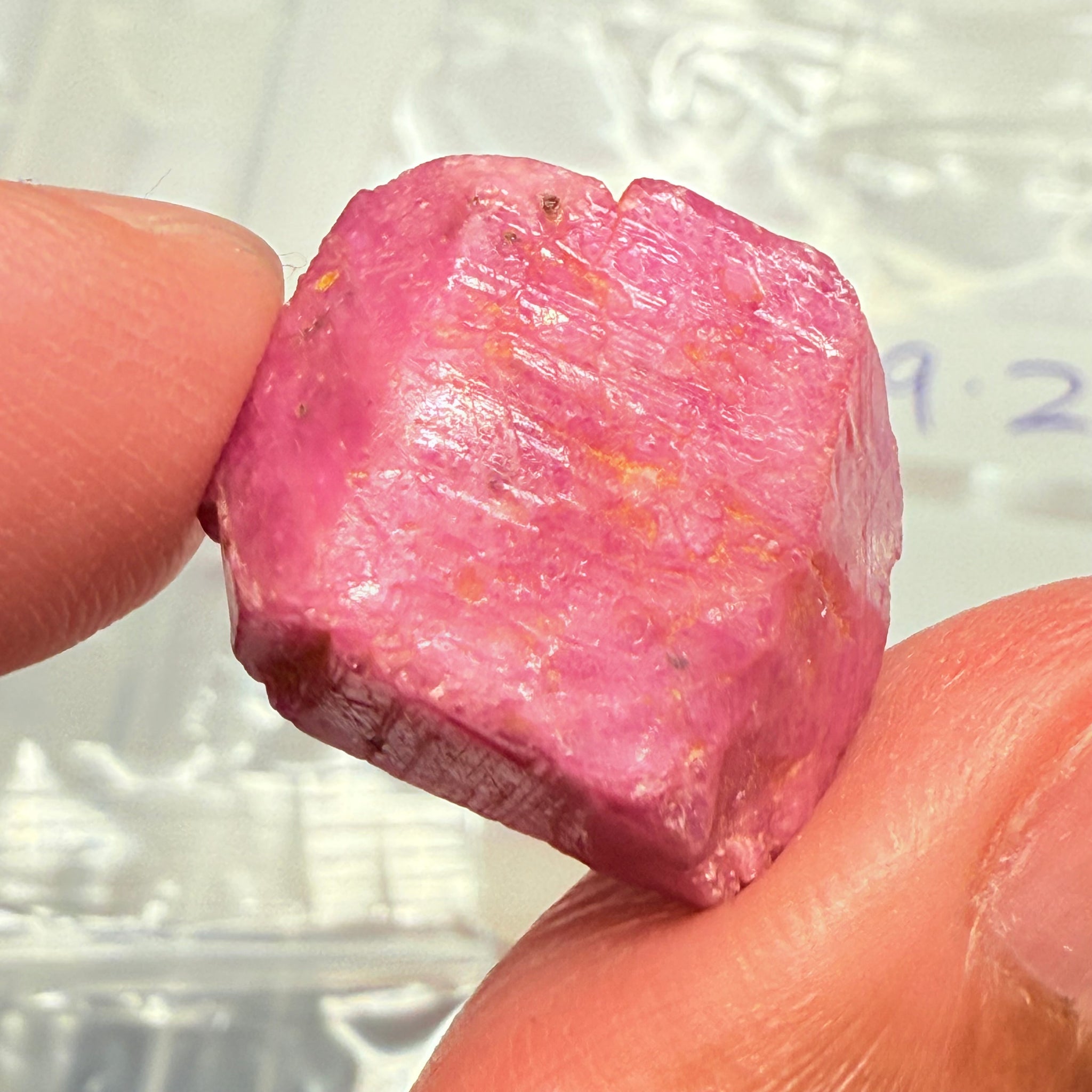 Sapphire Crystal, 9.20gm, Dodoma, Tanzania, Untreated Unheated