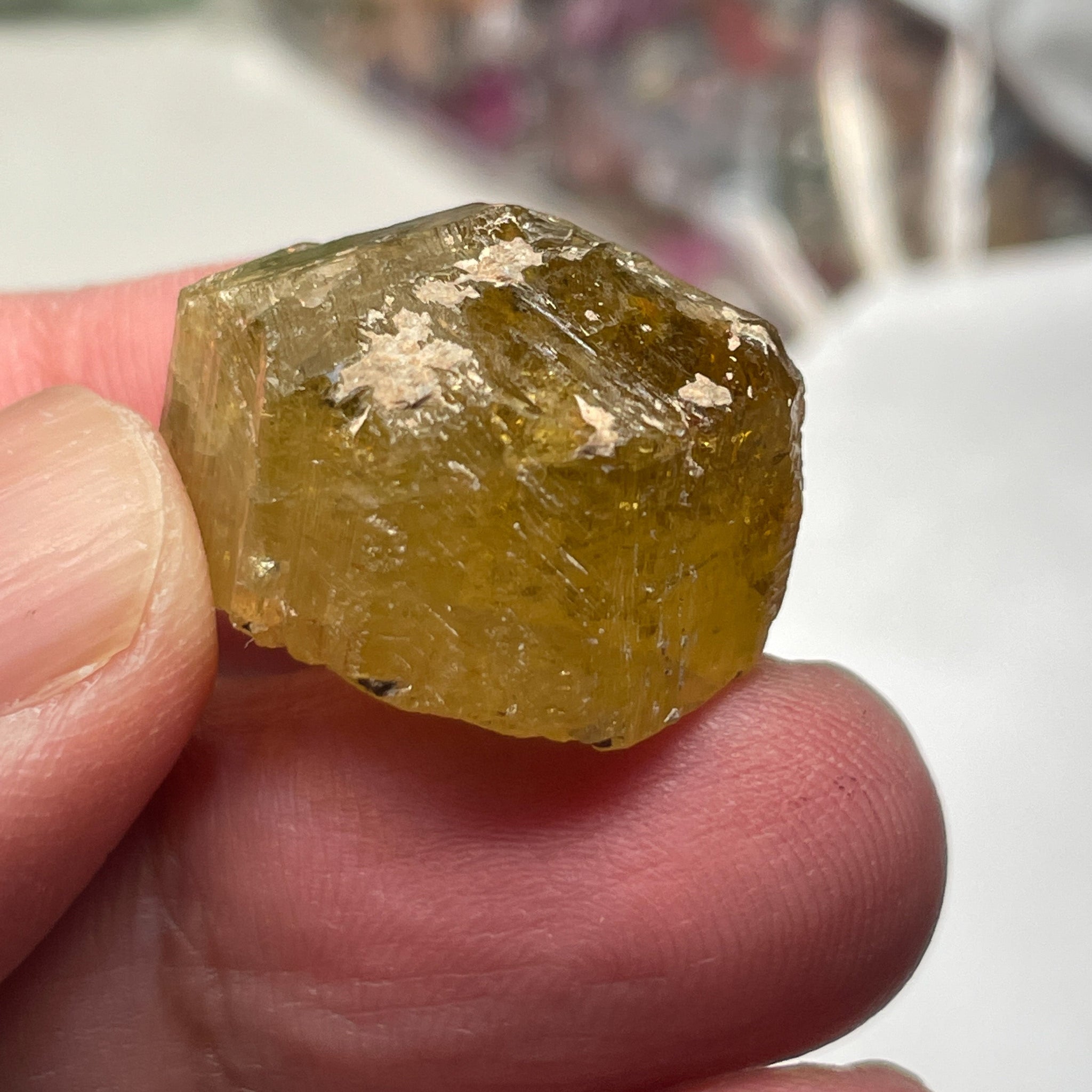 66.01Ct Tourmaline Crystal. Tanzania. Untreated Unheated.