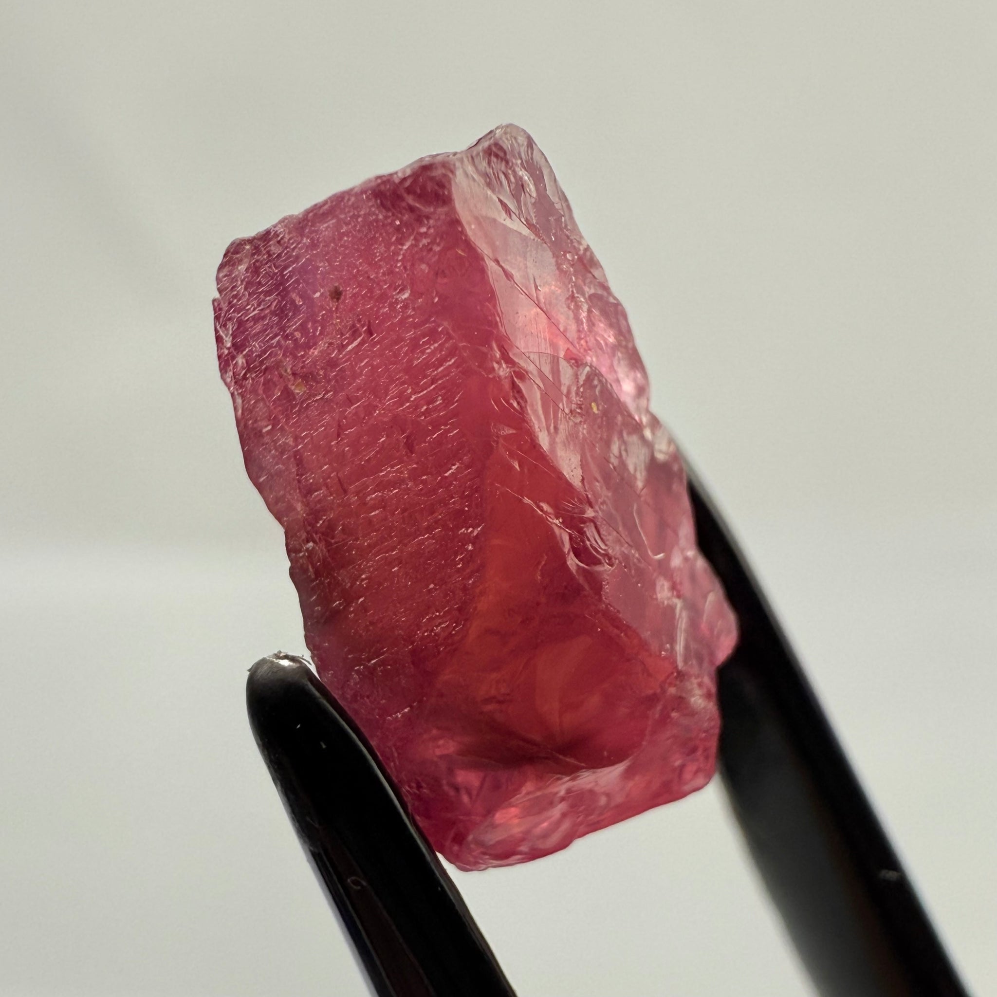 Ruby/Sapphire, 5.02ct, Winza, Tanzania, Untreated Unheated. Silky and slightly included on the outside. See videos (backlit for transparency) and photos