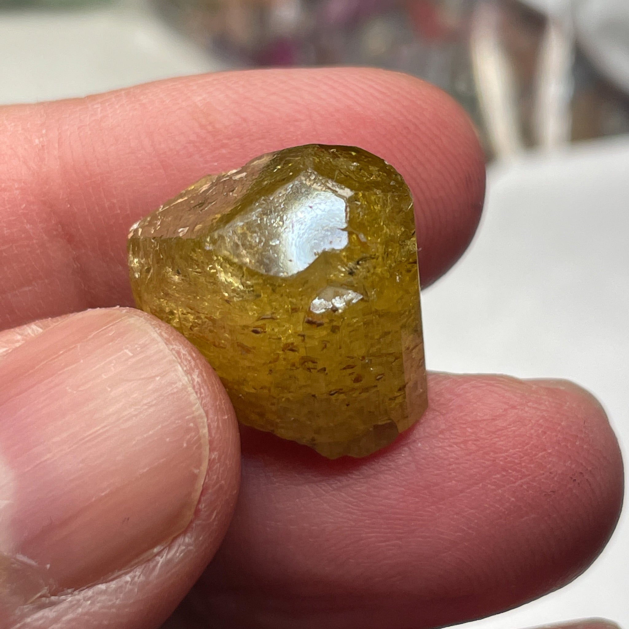 28.88Ct Tourmaline Crystal. Tanzania. Untreated Unheated.