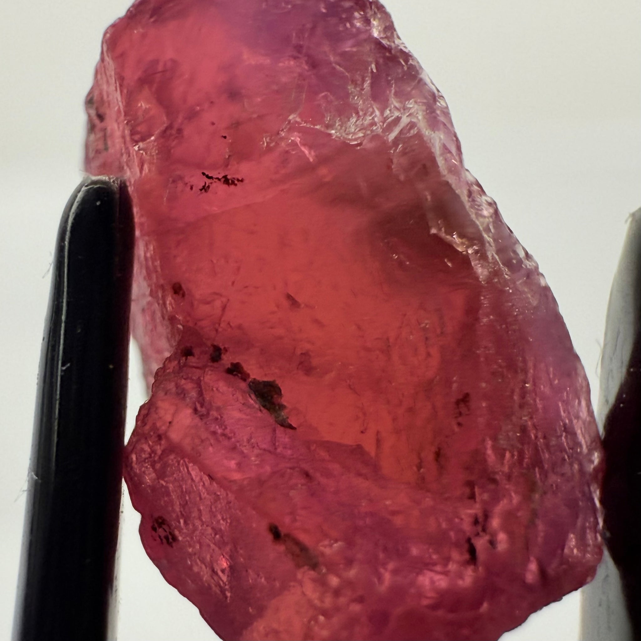 Ruby/Sapphire, 5.02ct, Winza, Tanzania, Untreated Unheated. Silky and slightly included on the outside. See videos (backlit for transparency) and photos