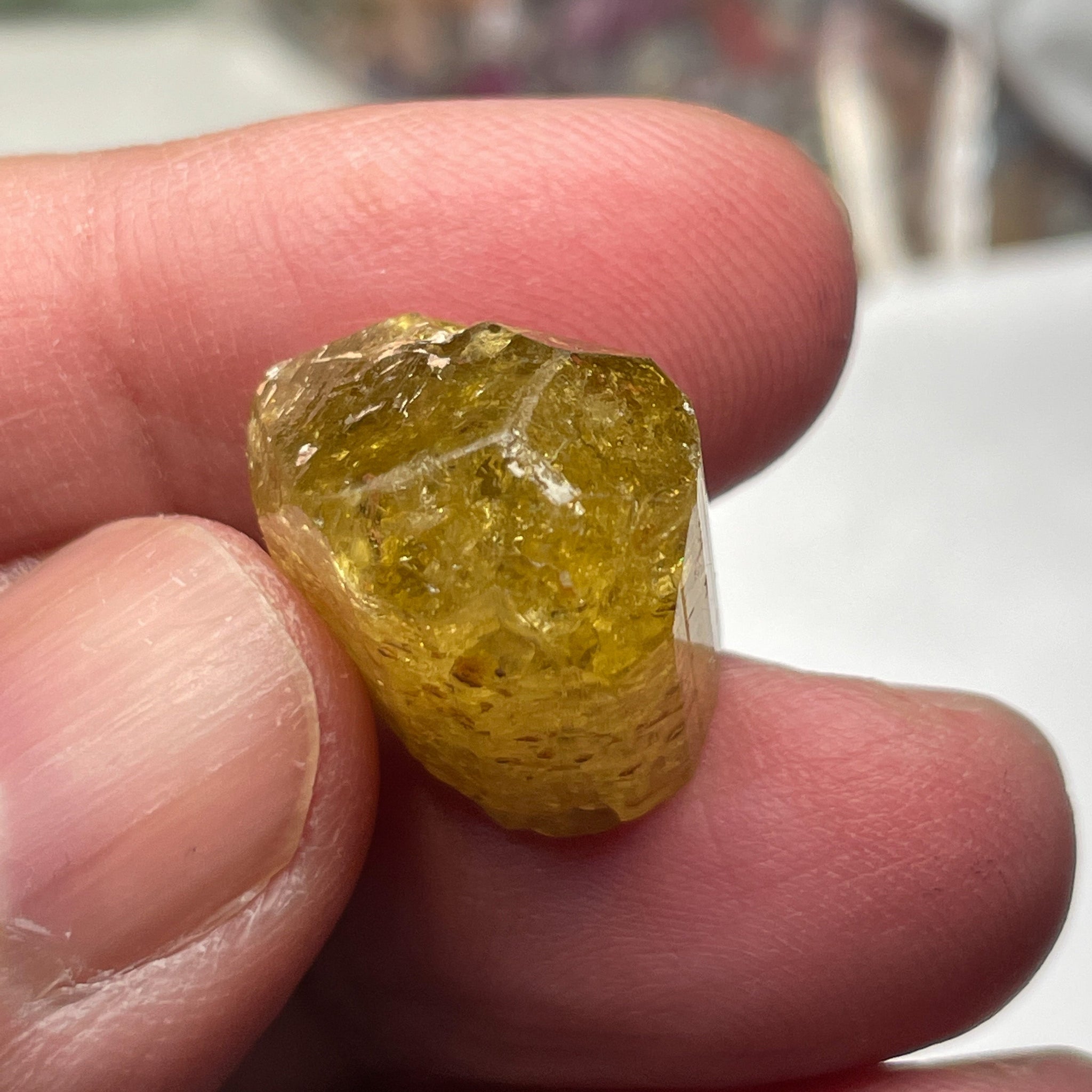 28.88Ct Tourmaline Crystal. Tanzania. Untreated Unheated.