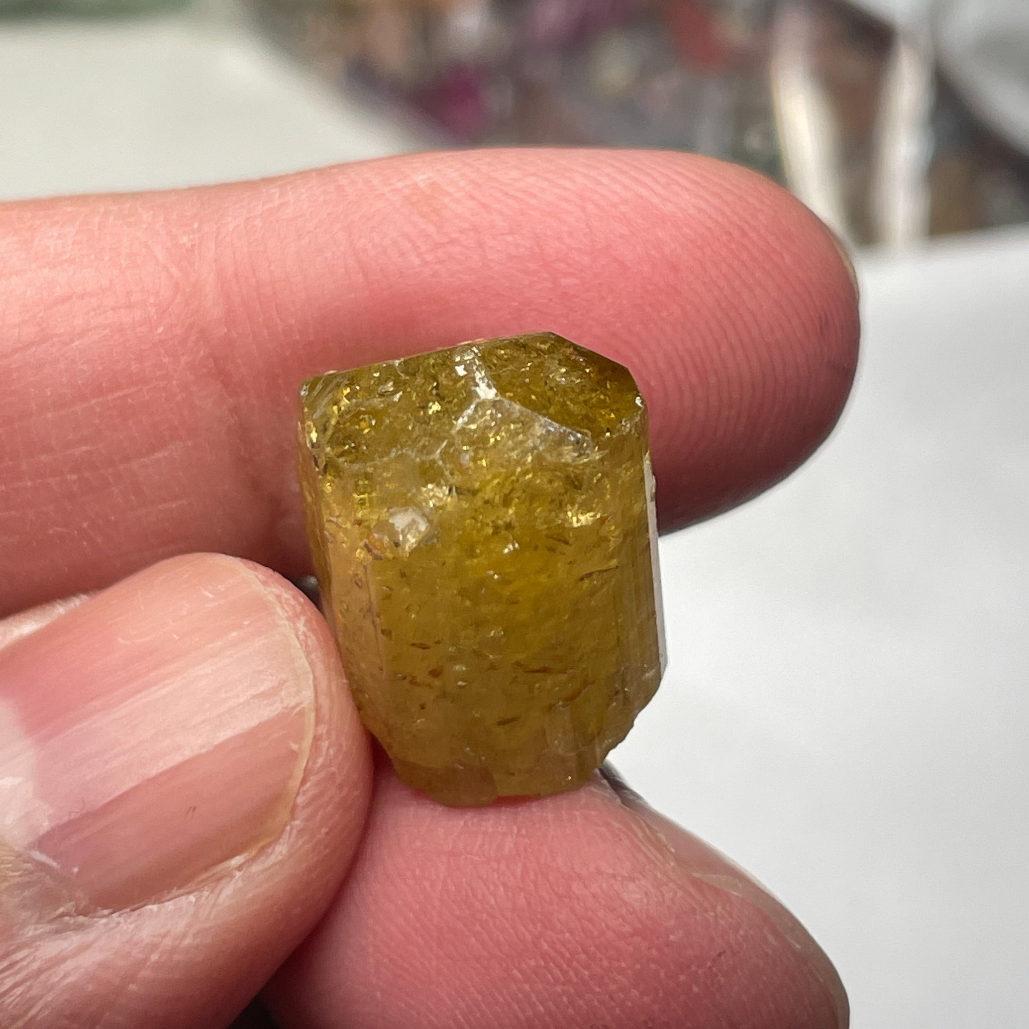 28.88Ct Tourmaline Crystal. Tanzania. Untreated Unheated.