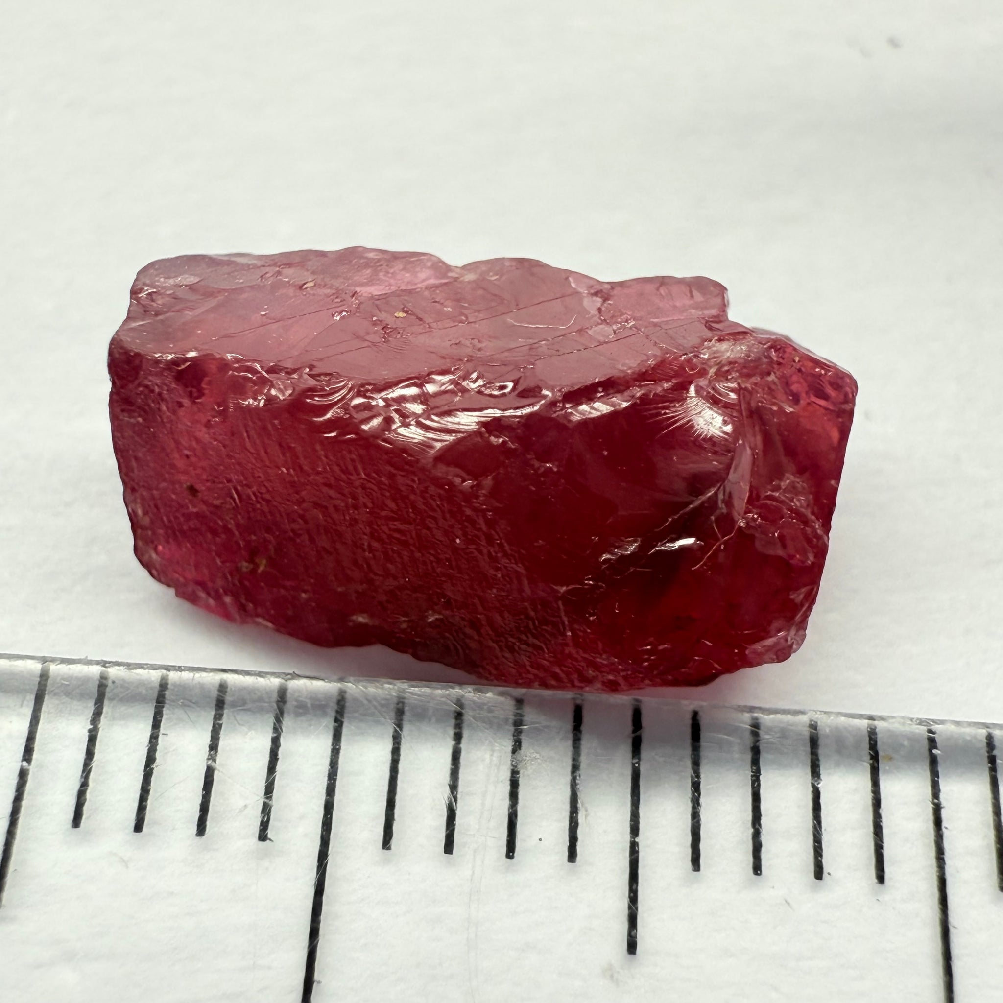 Ruby/Sapphire, 5.02ct, Winza, Tanzania, Untreated Unheated. Silky and slightly included on the outside. See videos (backlit for transparency) and photos