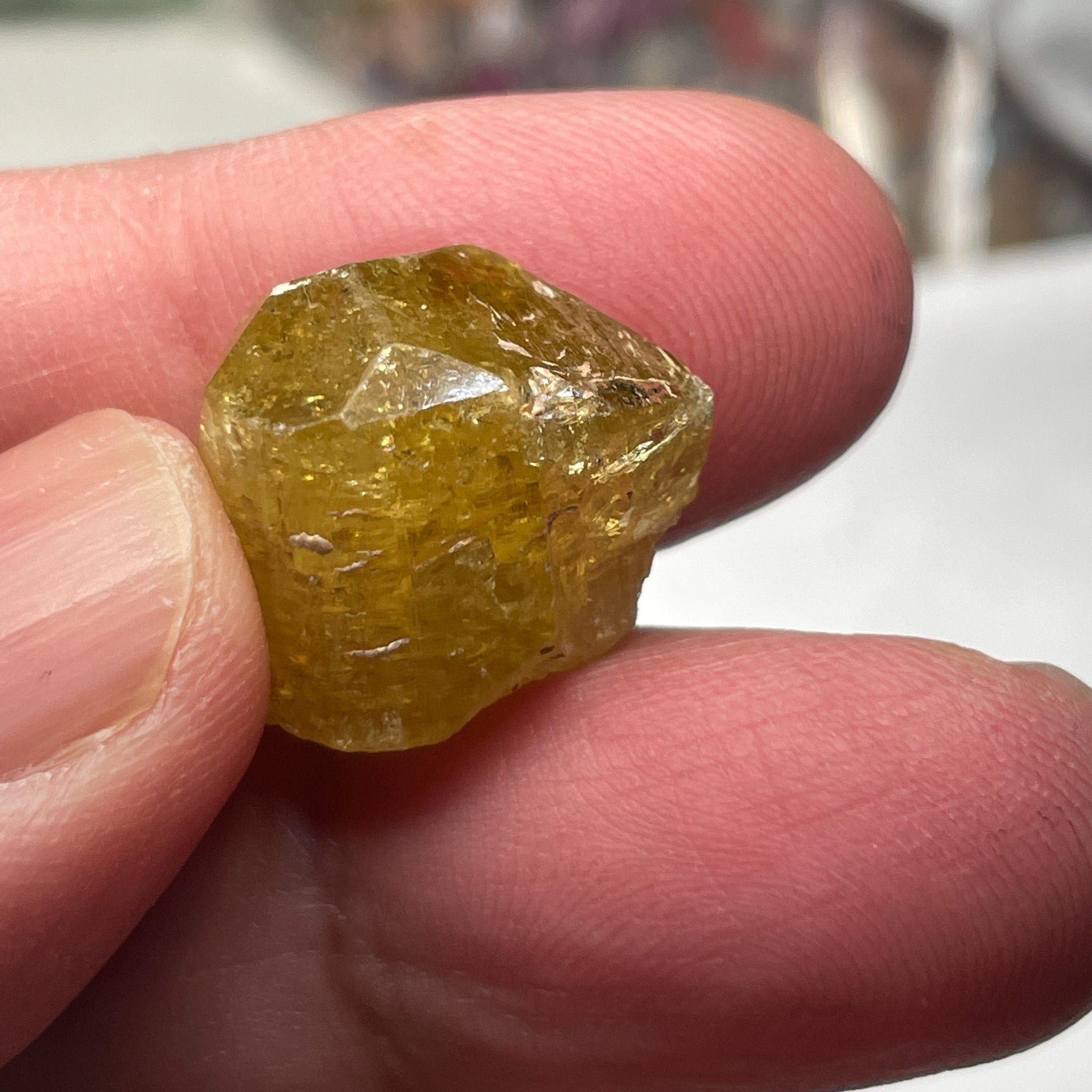 28.88Ct Tourmaline Crystal. Tanzania. Untreated Unheated.