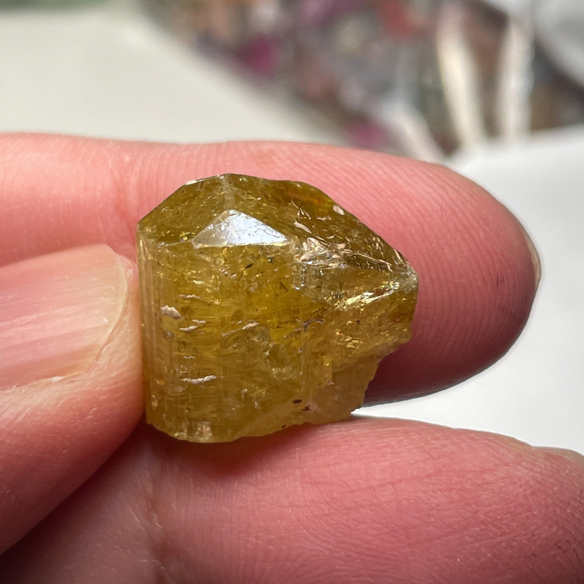 28.88Ct Tourmaline Crystal. Tanzania. Untreated Unheated.