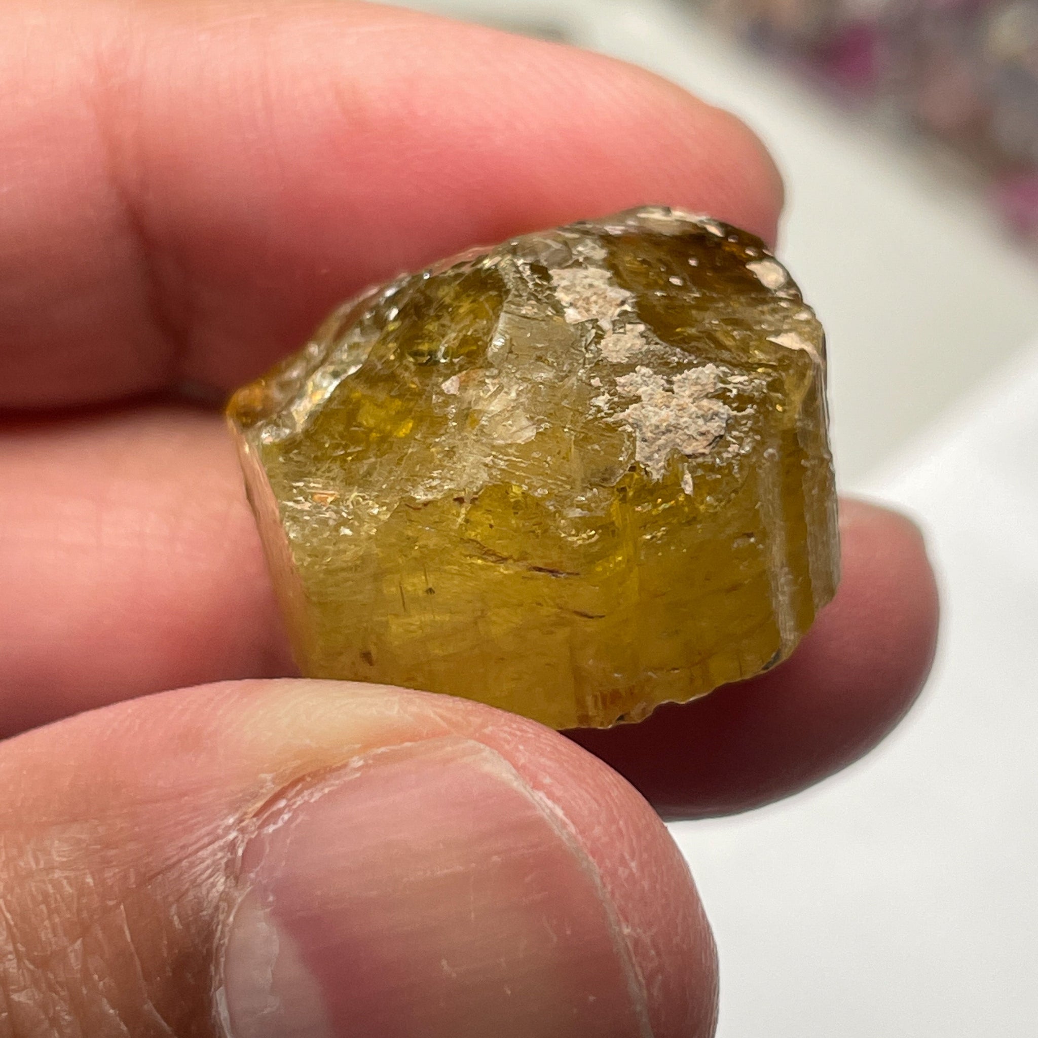 66.01Ct Tourmaline Crystal. Tanzania. Untreated Unheated.