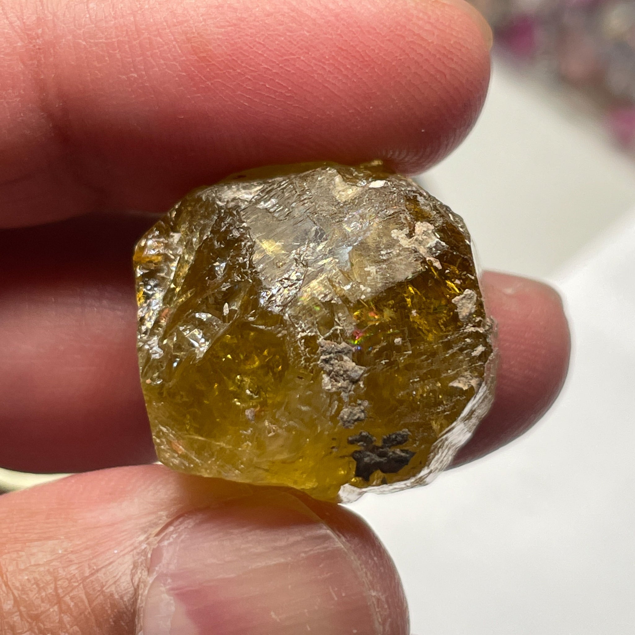 66.01Ct Tourmaline Crystal. Tanzania. Untreated Unheated.