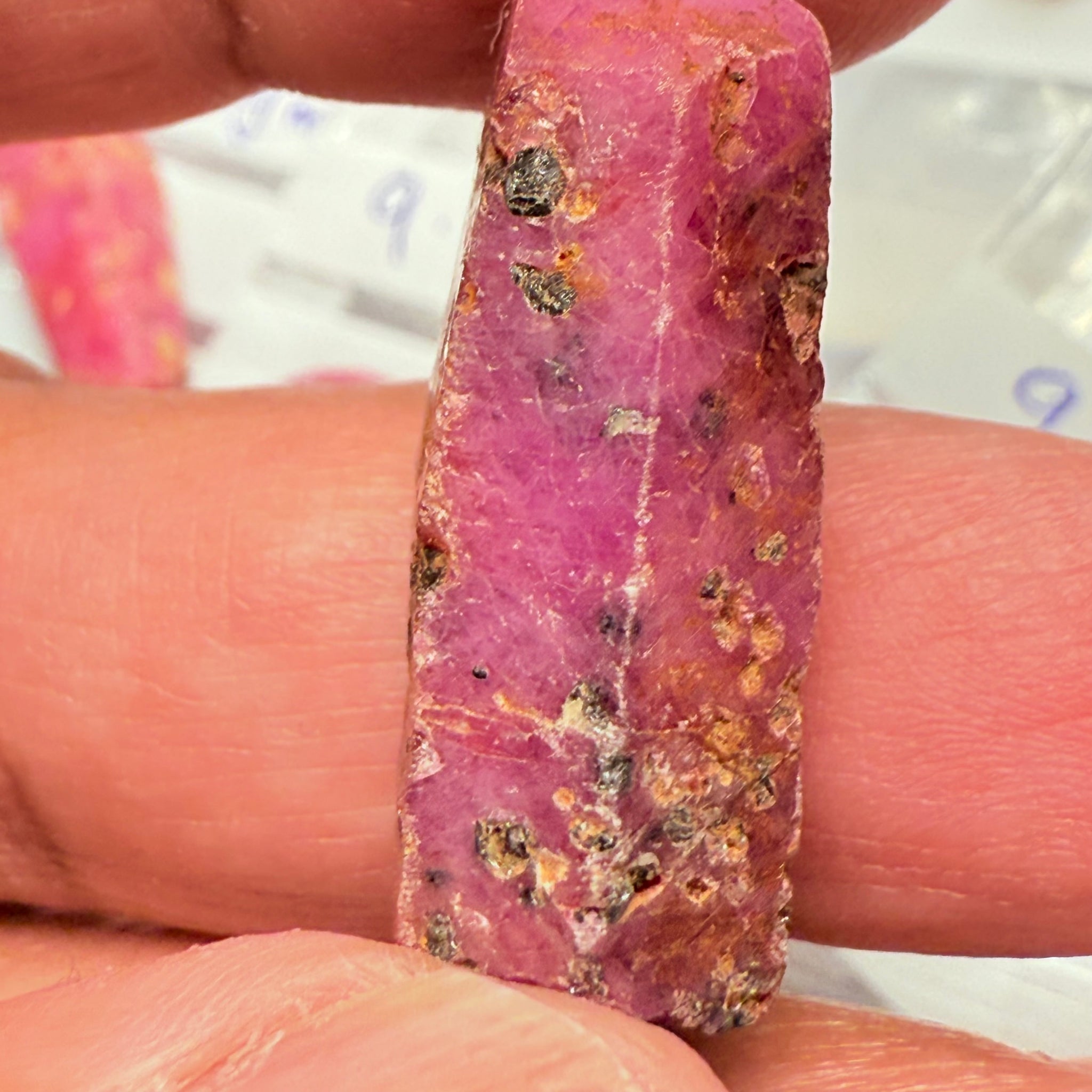 Sapphire Crystal, 9.70gm, Dodoma, Tanzania, Untreated Unheated