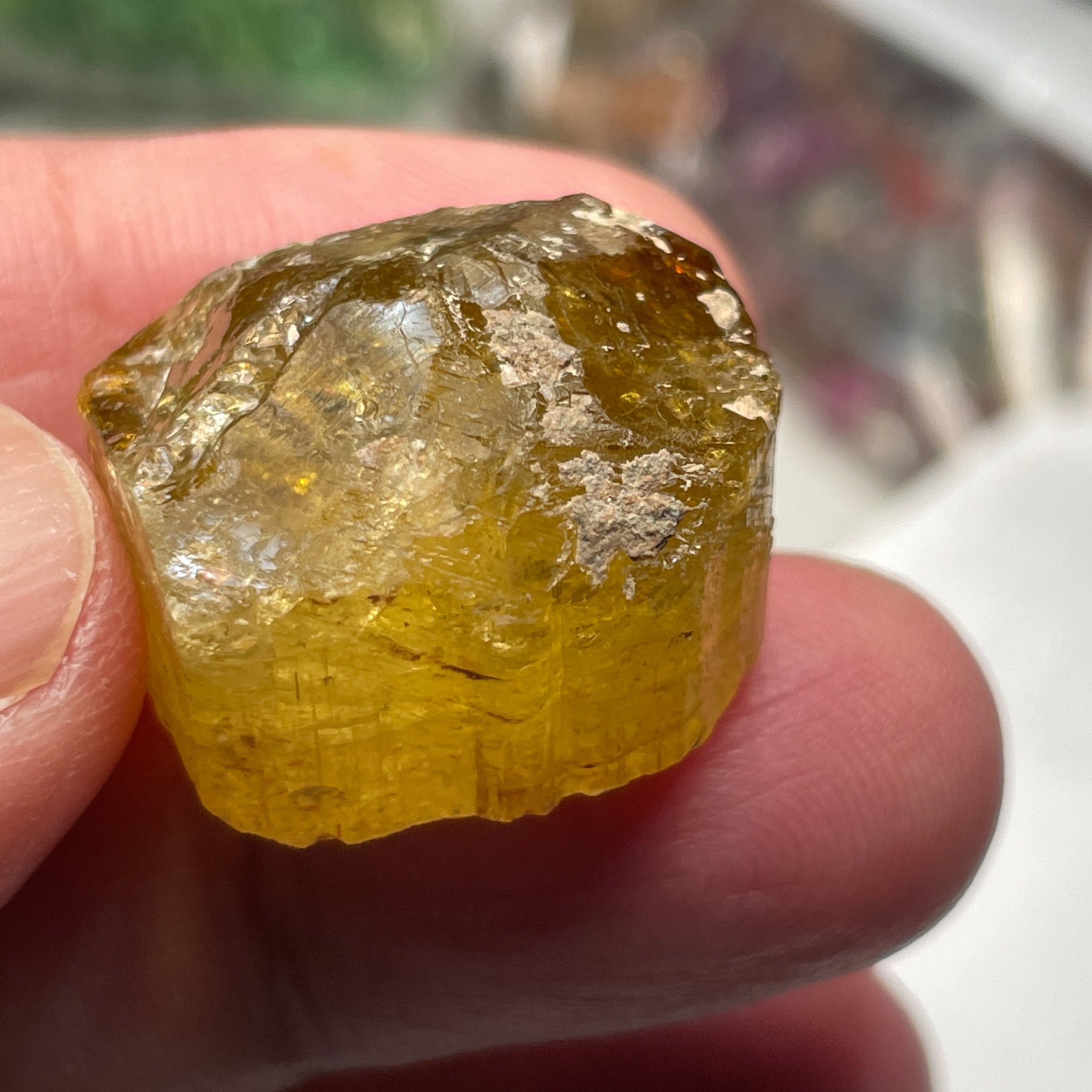 66.01Ct Tourmaline Crystal. Tanzania. Untreated Unheated.