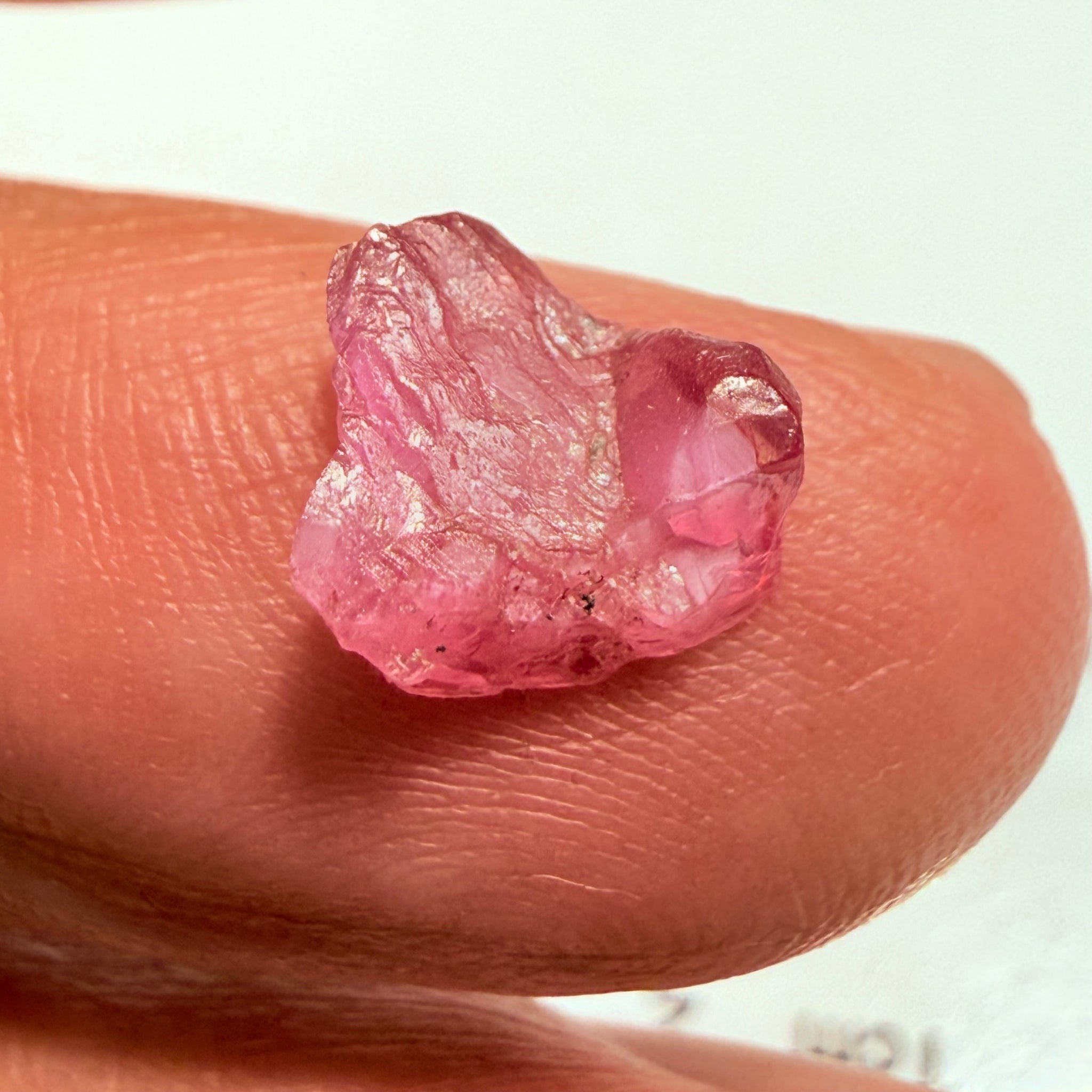 Winza Sapphire Crystal, 2.21ct, Winza, Tanzania, Untreated Unheated, crystalized on both sides
