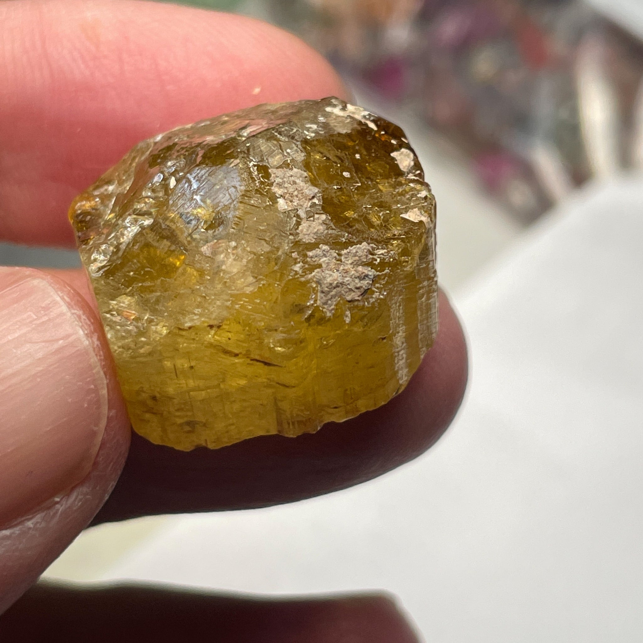 66.01Ct Tourmaline Crystal. Tanzania. Untreated Unheated.